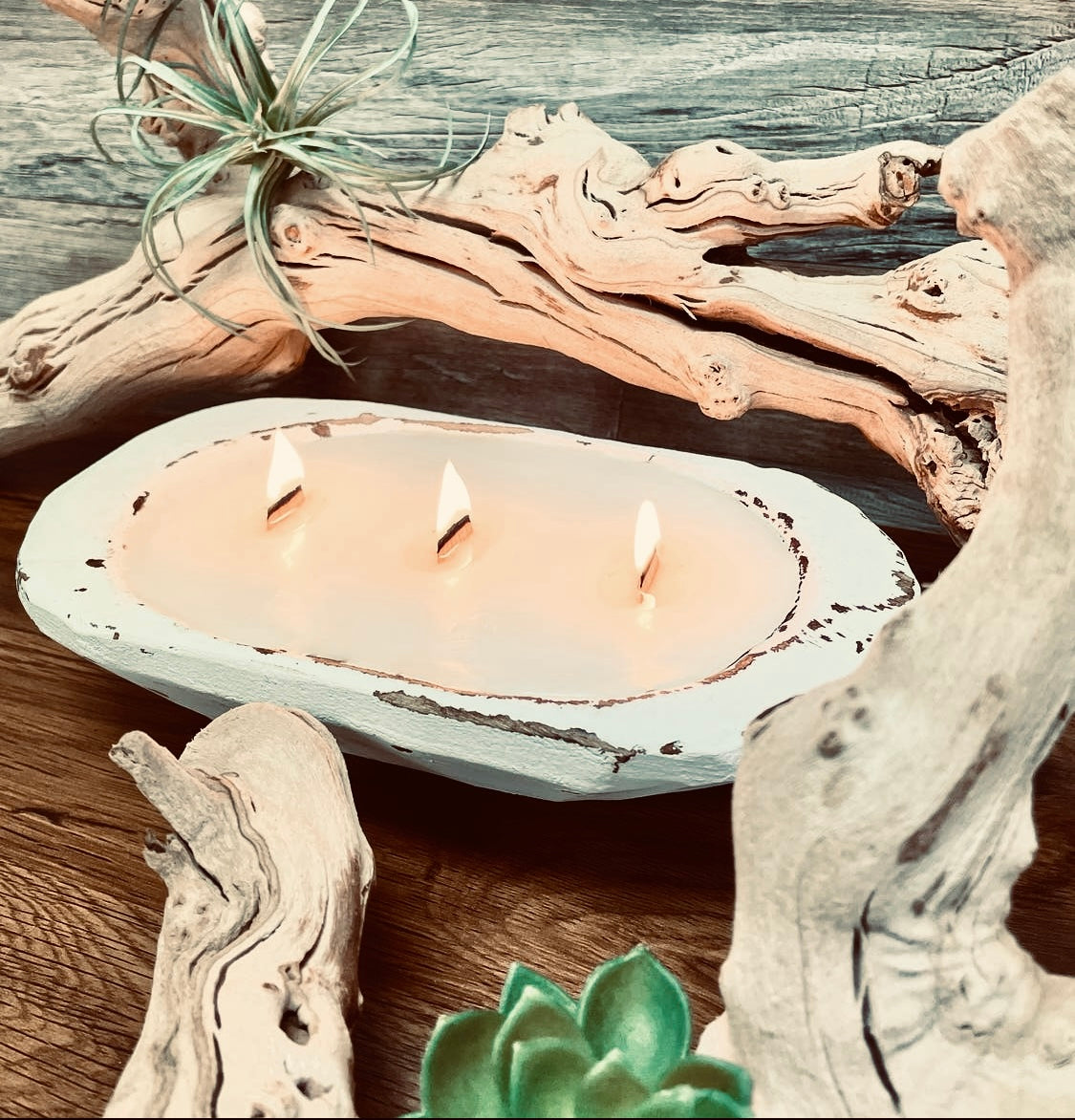 Lavender Chamomile Dough Bowl Candle