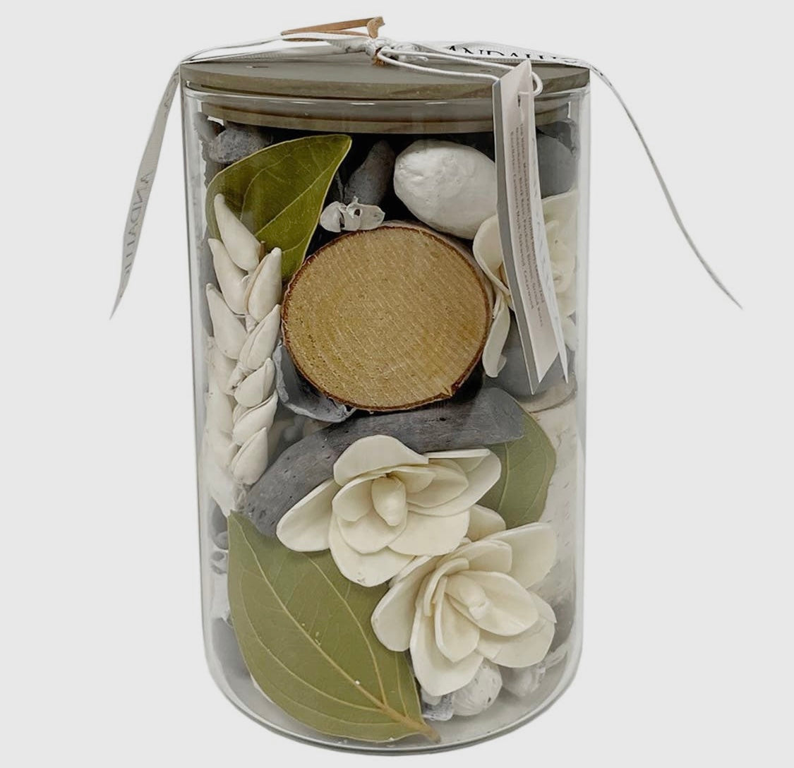 Cashmere Oak Potpourri Jar