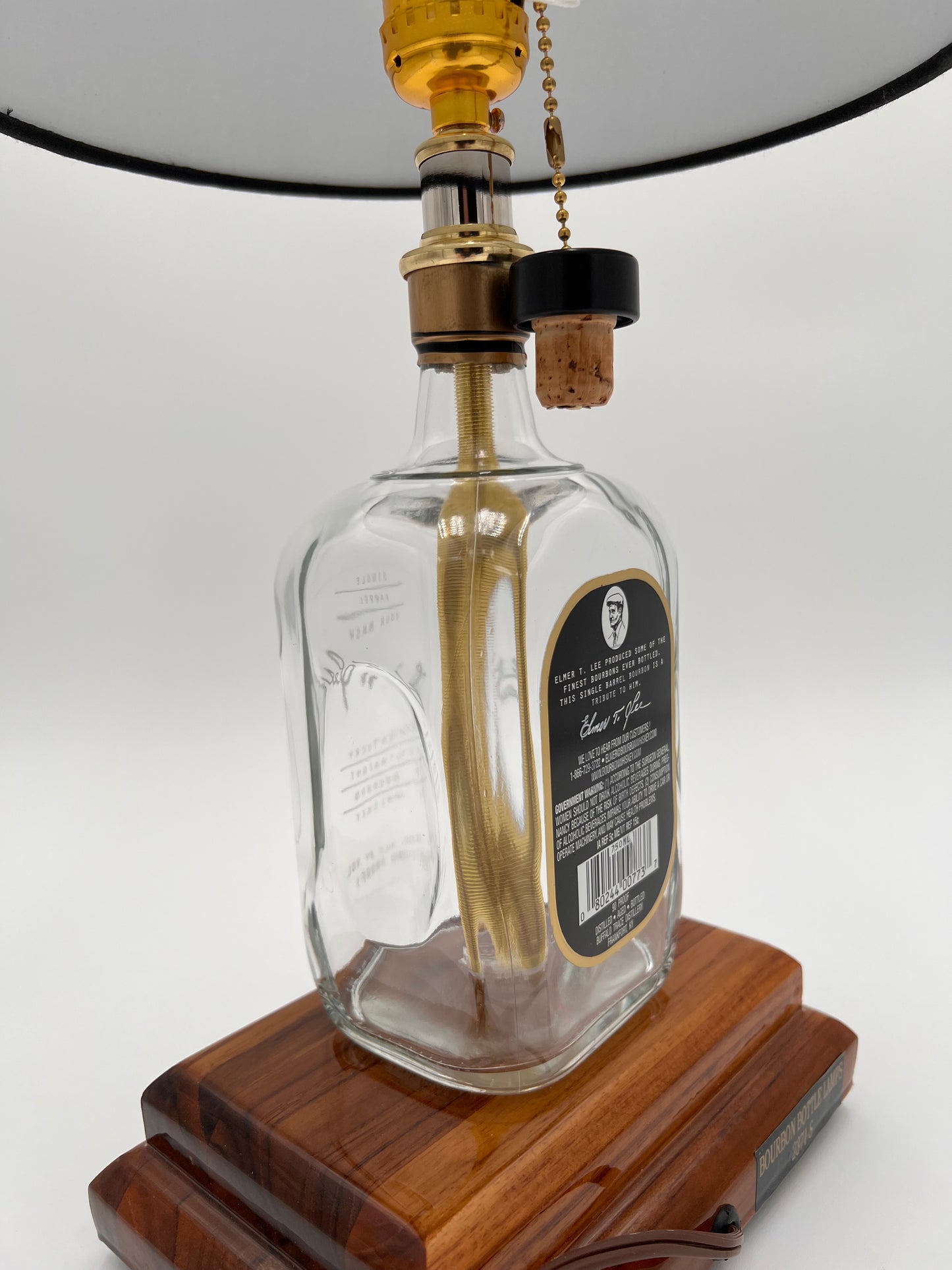 Elmer T. Lee Bourbon Bottle Lamp