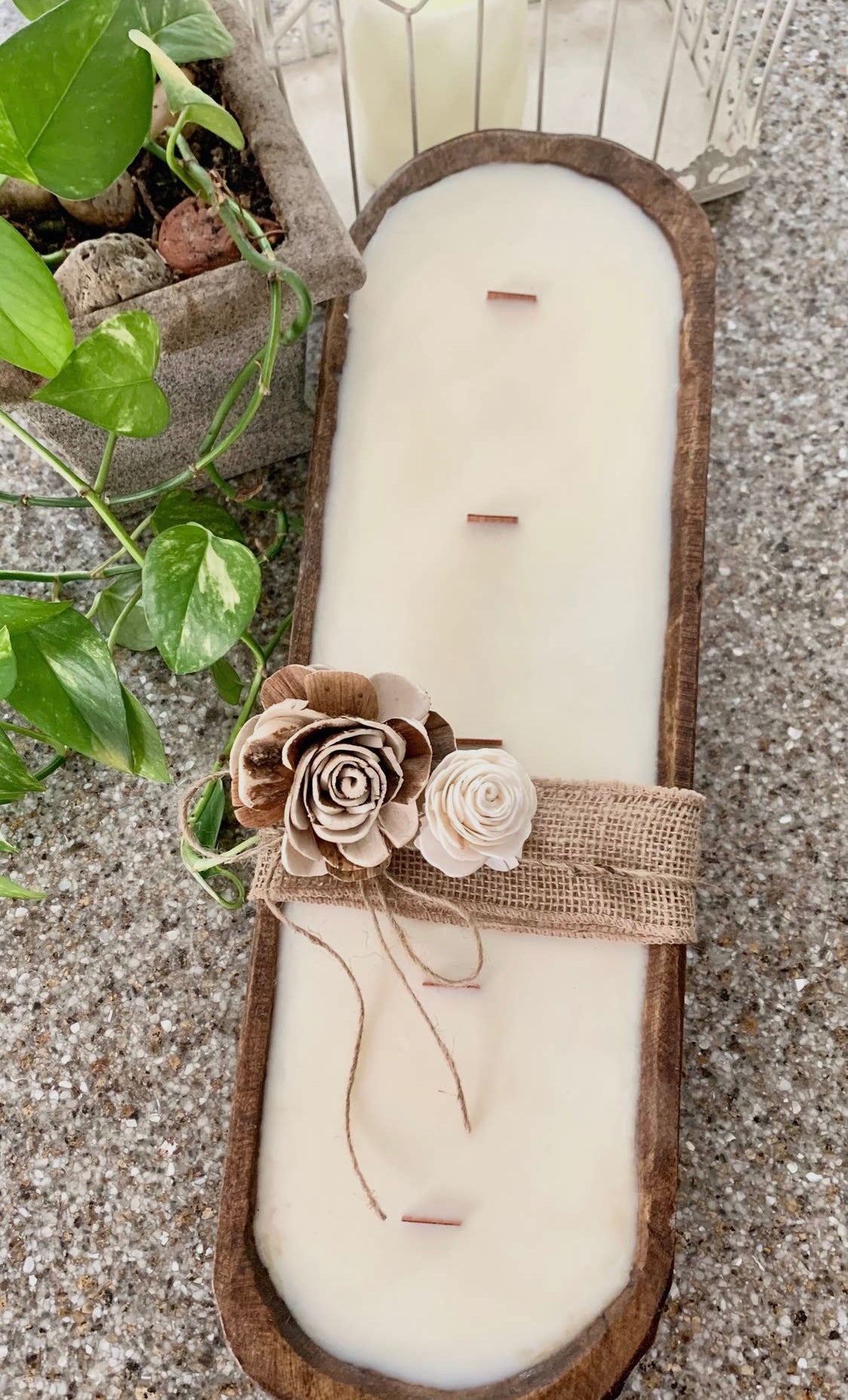 Apple and Maple Bourbon Large Dough Bowl Candle