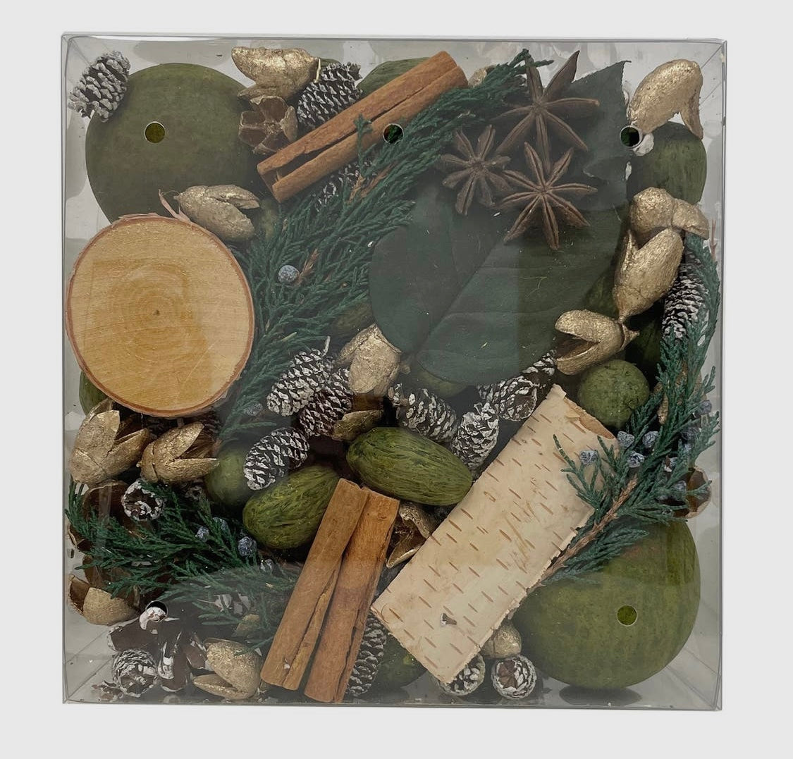 Evergreen and Pine Potpourri Box