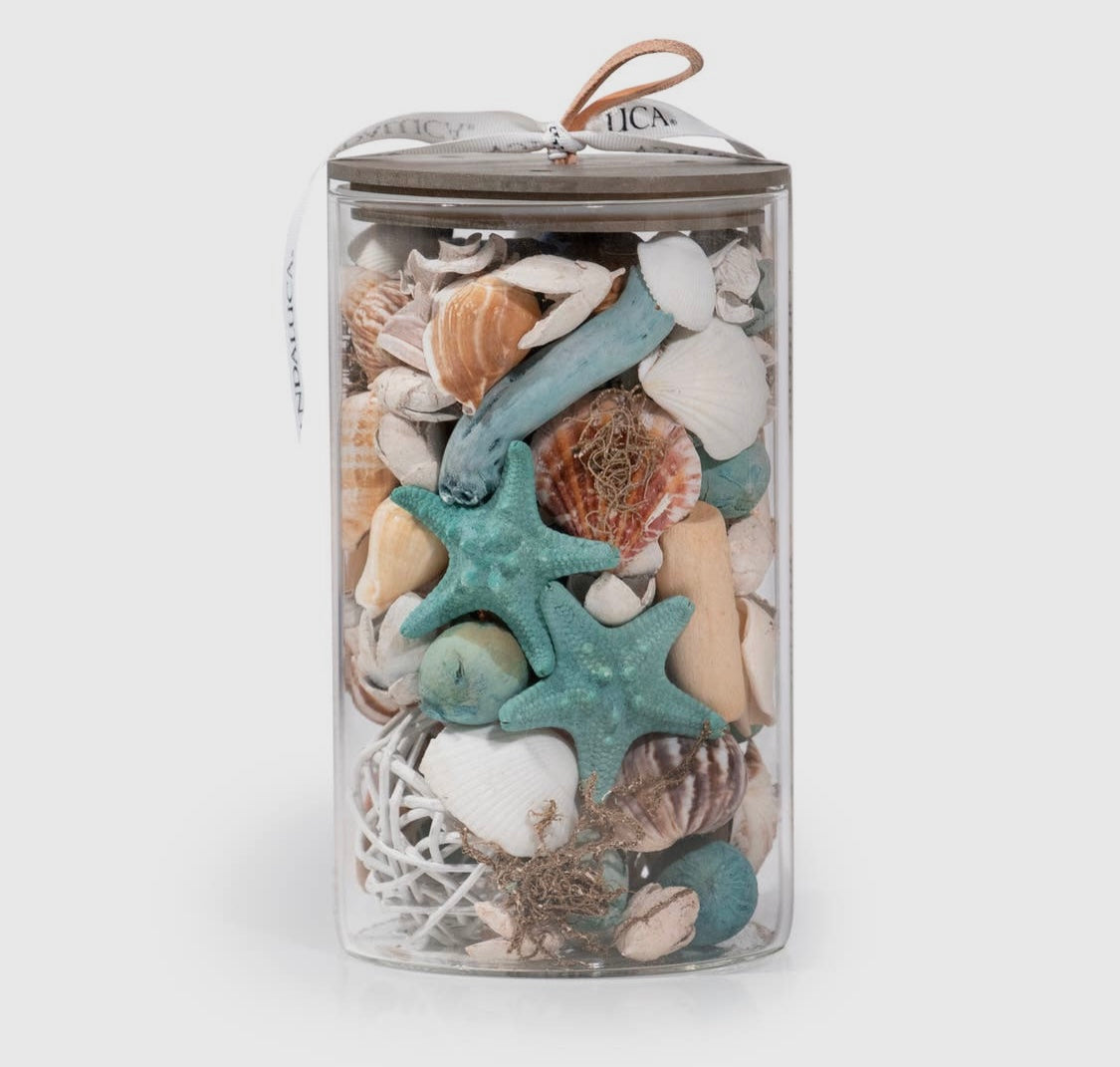 Ocean Plumes Potpourri Jar