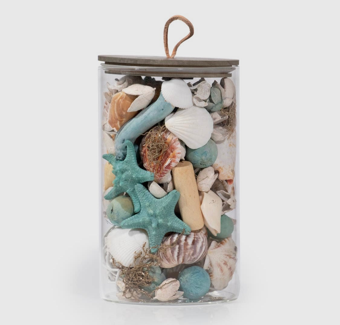 Ocean Plumes Potpourri Jar