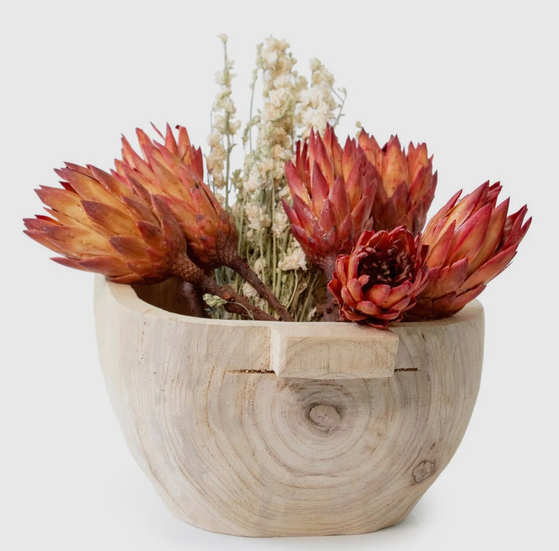 Pawleys Island Wood-Handled Candle Bowl