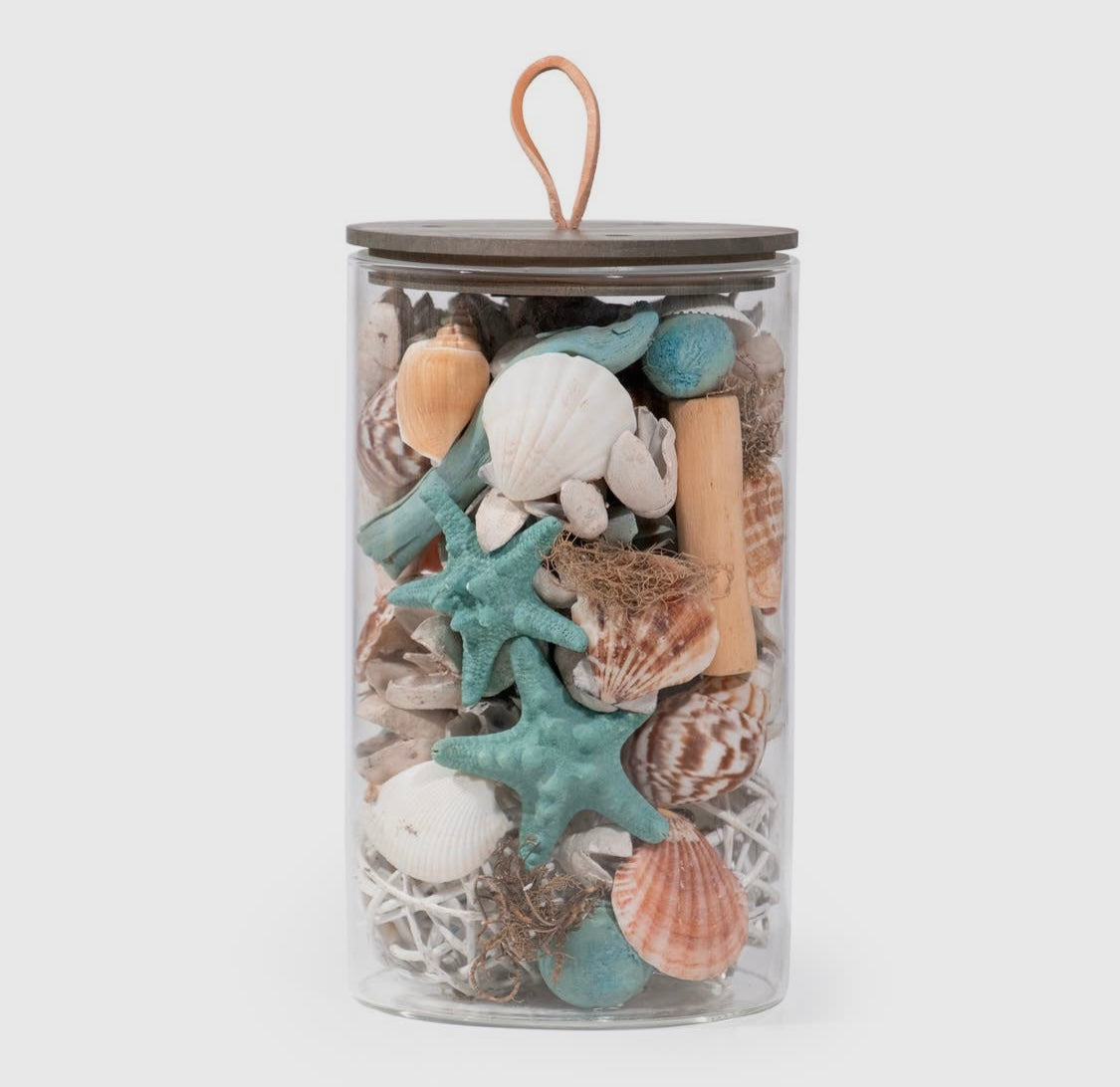 Ocean Plumes Potpourri Jar