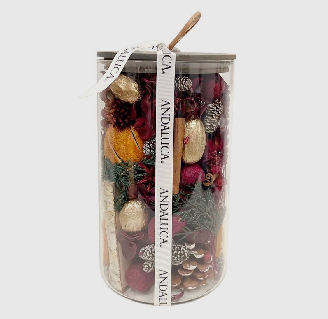 Holiday Spice Potpourri Jar