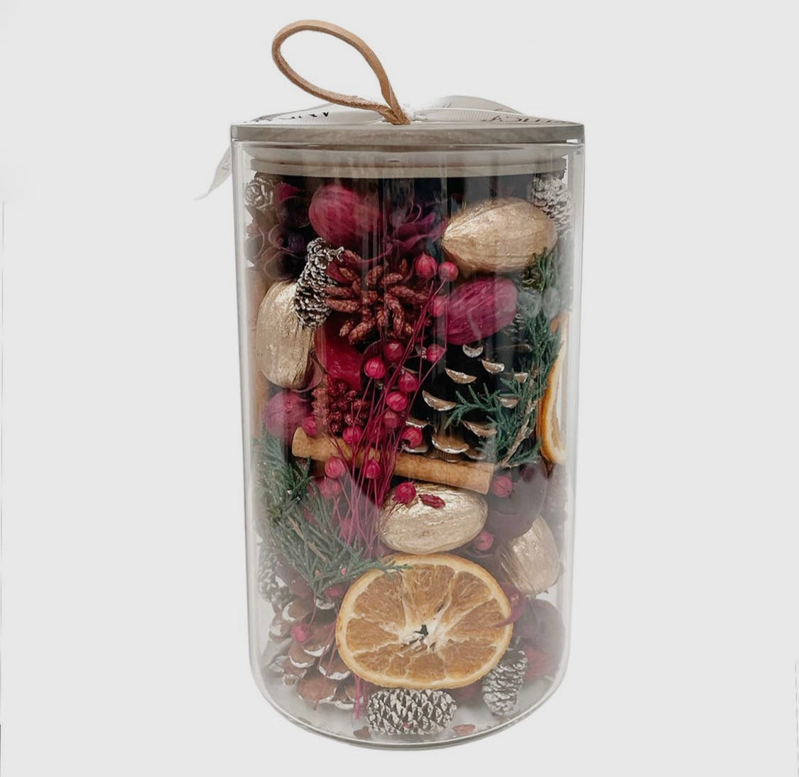 Holiday Spice Potpourri Jar