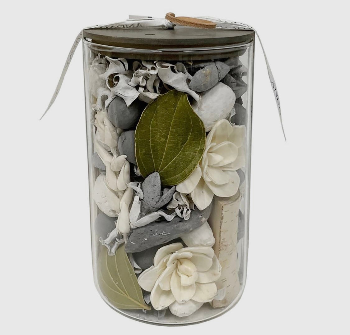 Cashmere Oak Potpourri Jar