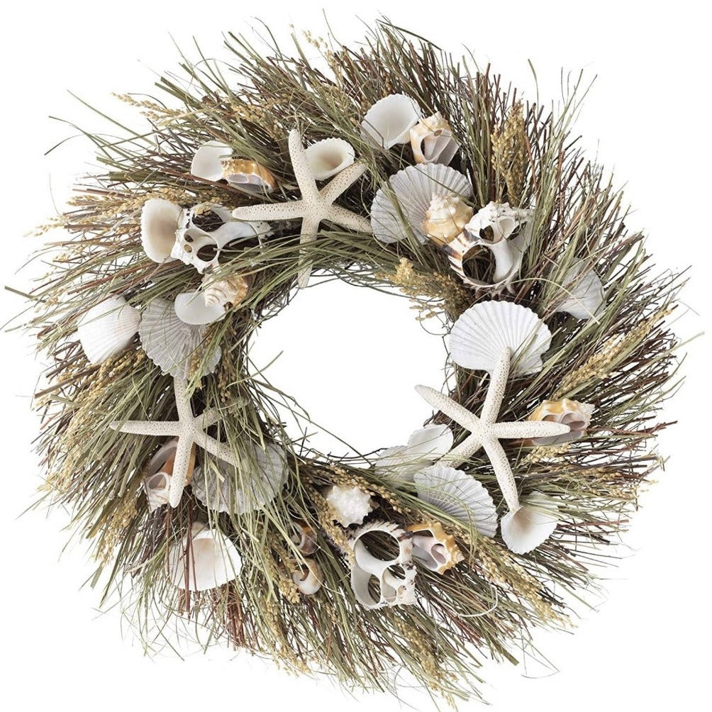 Kiawah Island Seashell Wreath