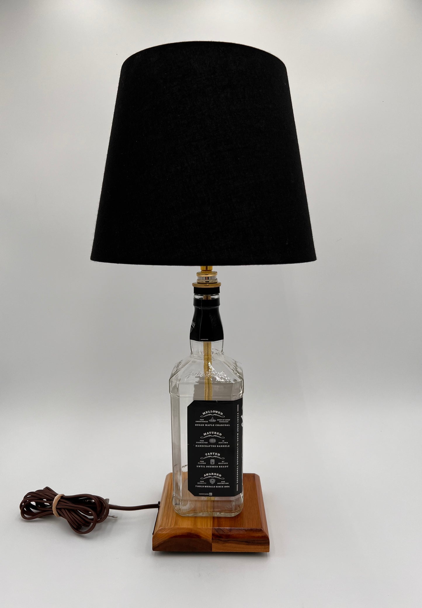 Jack Daniels Old No 7 Bourbon Bottle Lamp