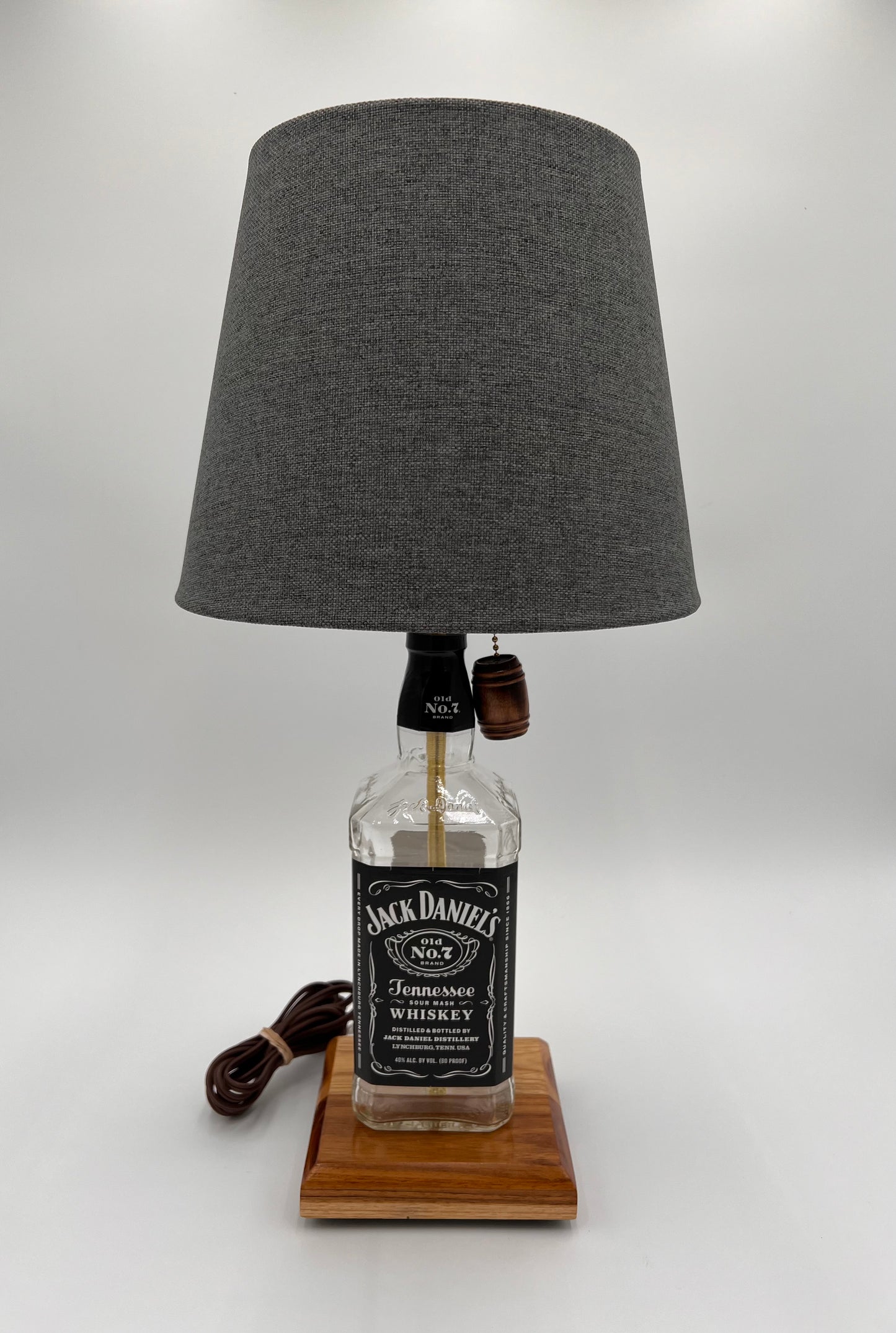 Jack Daniels Old No 7 Bourbon Bottle Lamp