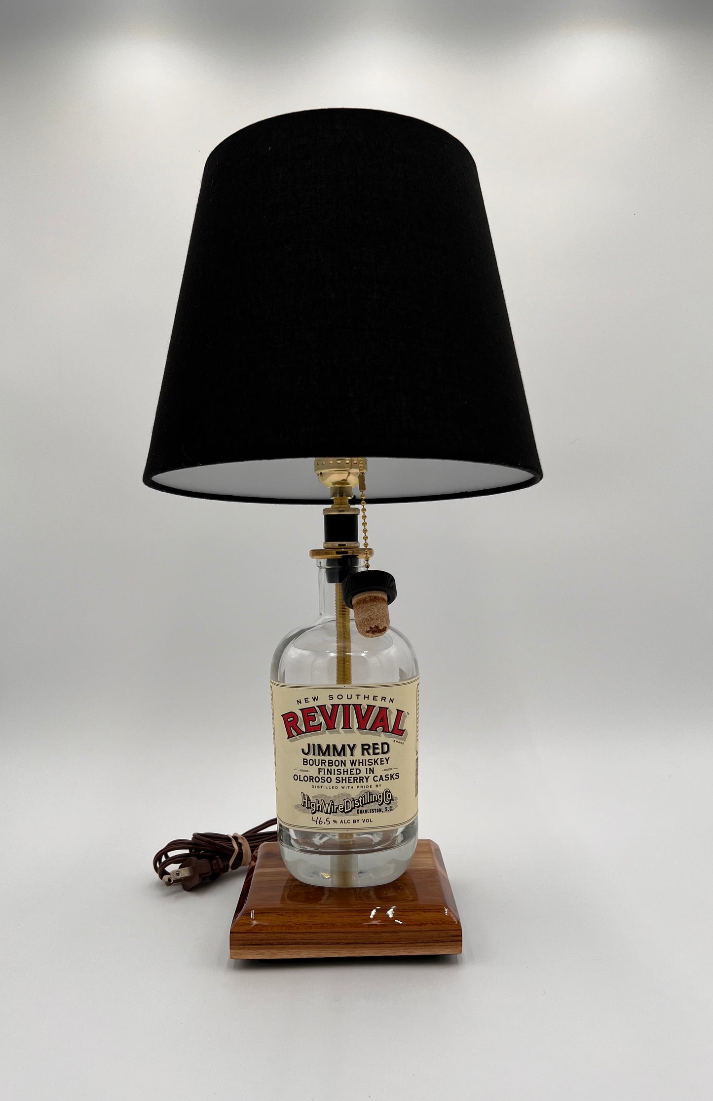 Revival Bourbon Bottle Lamp