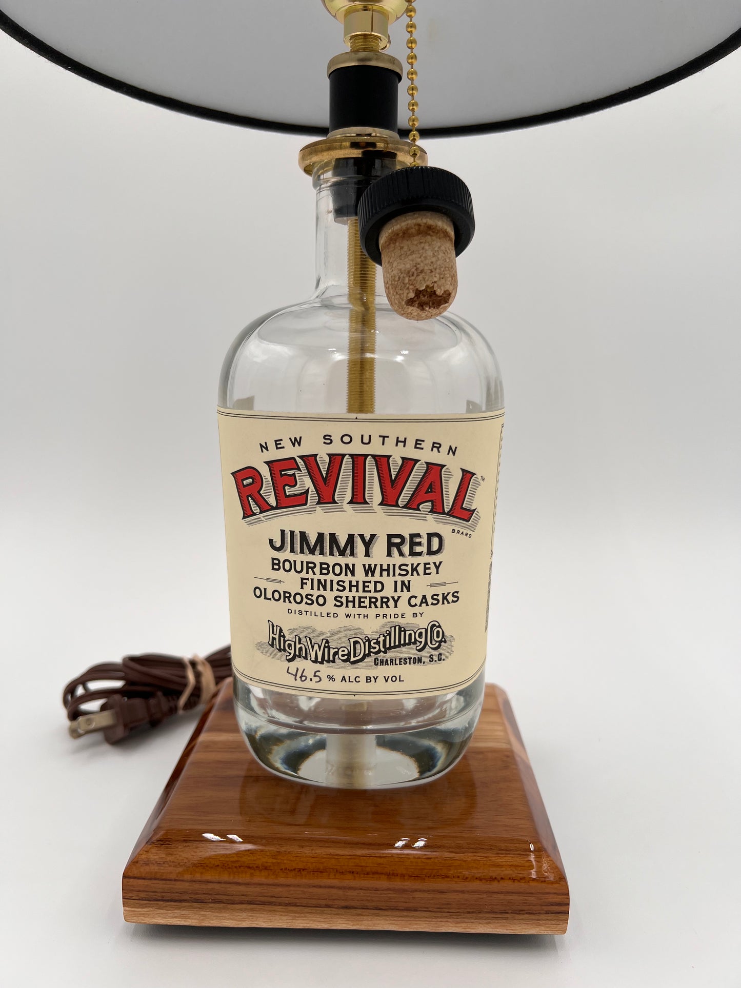 Revival Bourbon Bottle Lamp