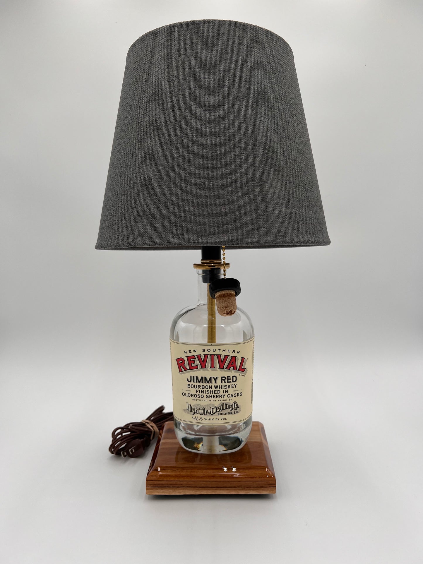 Revival Bourbon Bottle Lamp