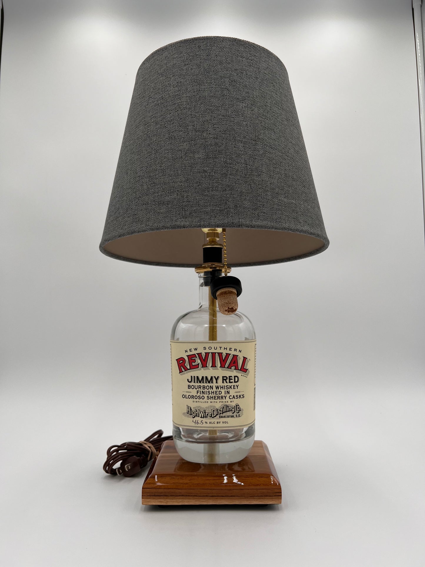 Revival Bourbon Bottle Lamp