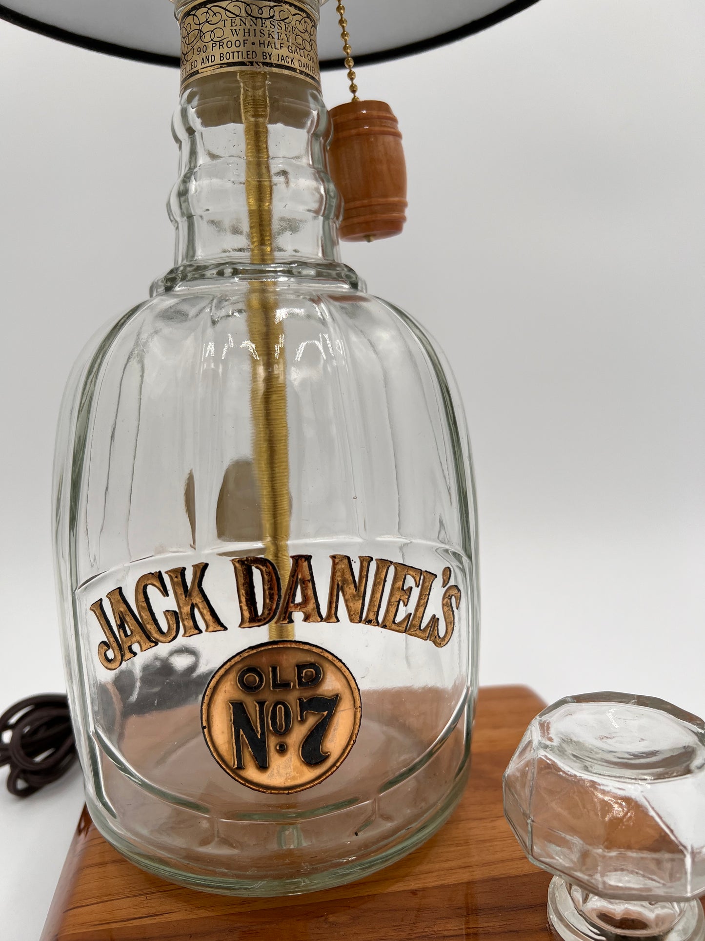 Jack Daniels Bourbon Bottle Lamp