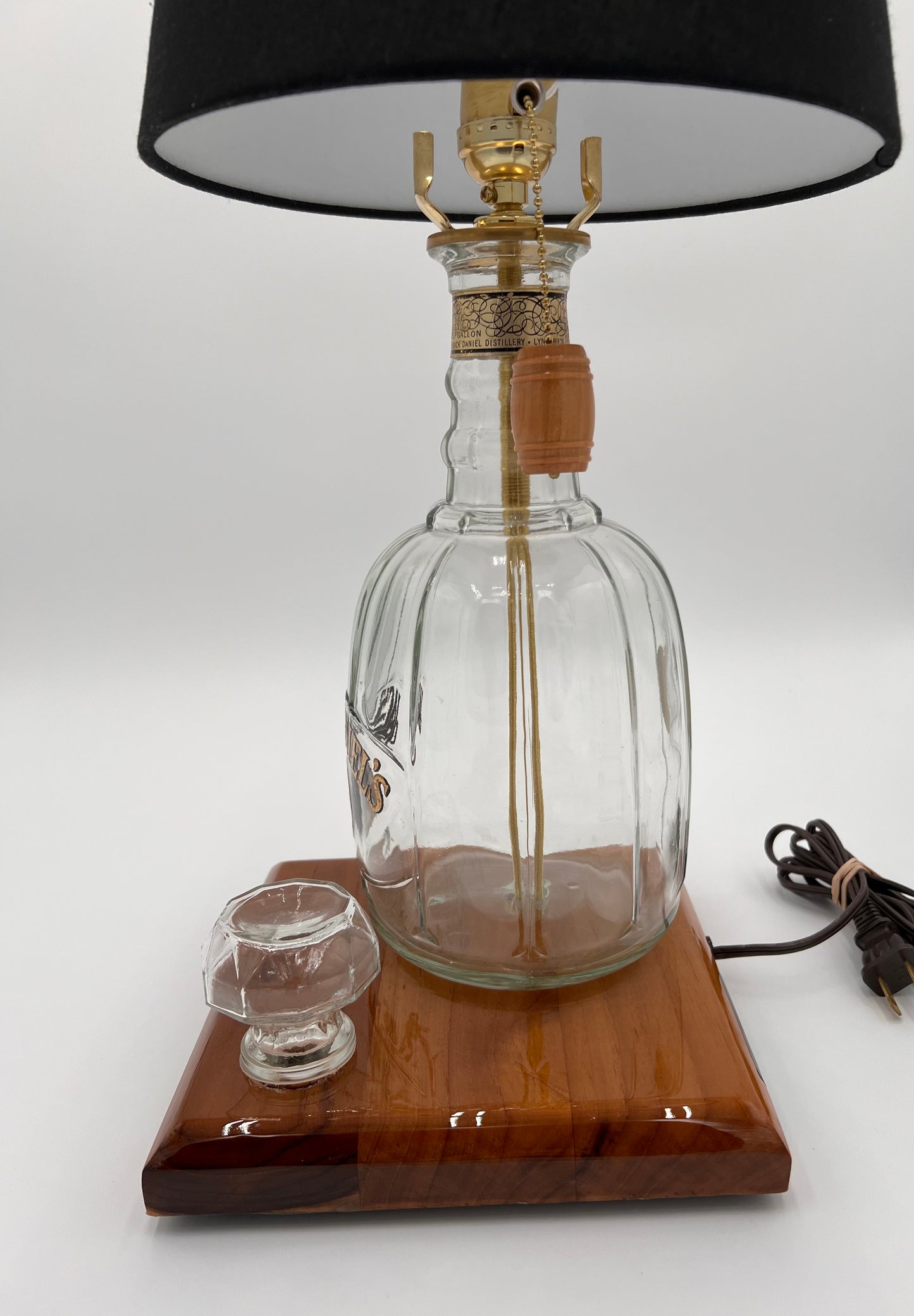 Jack Daniels Bourbon Bottle Lamp