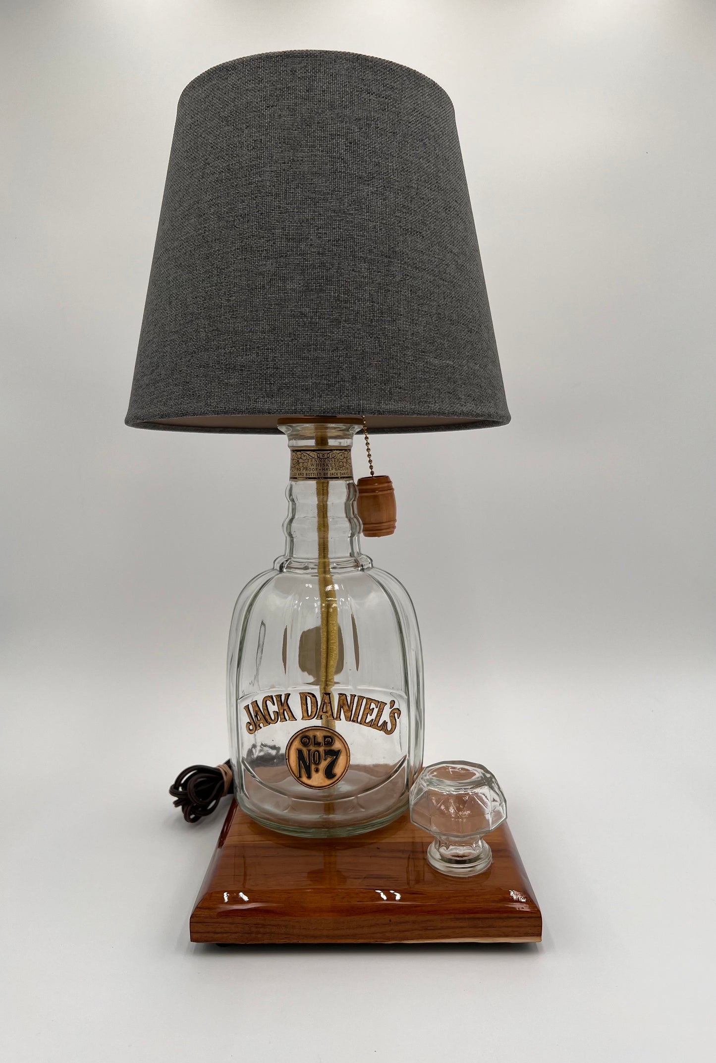 Jack Daniels Bourbon Bottle Lamp