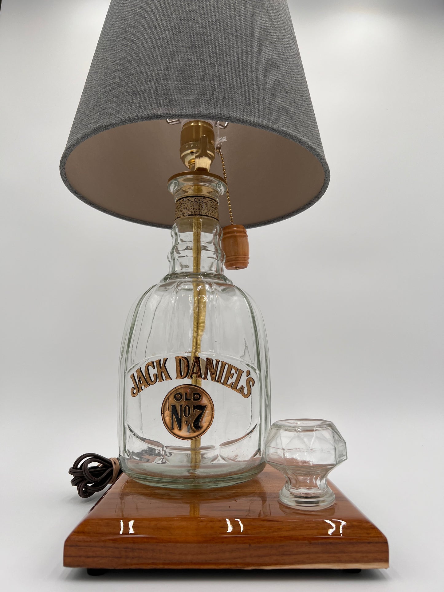 Jack Daniels Bourbon Bottle Lamp