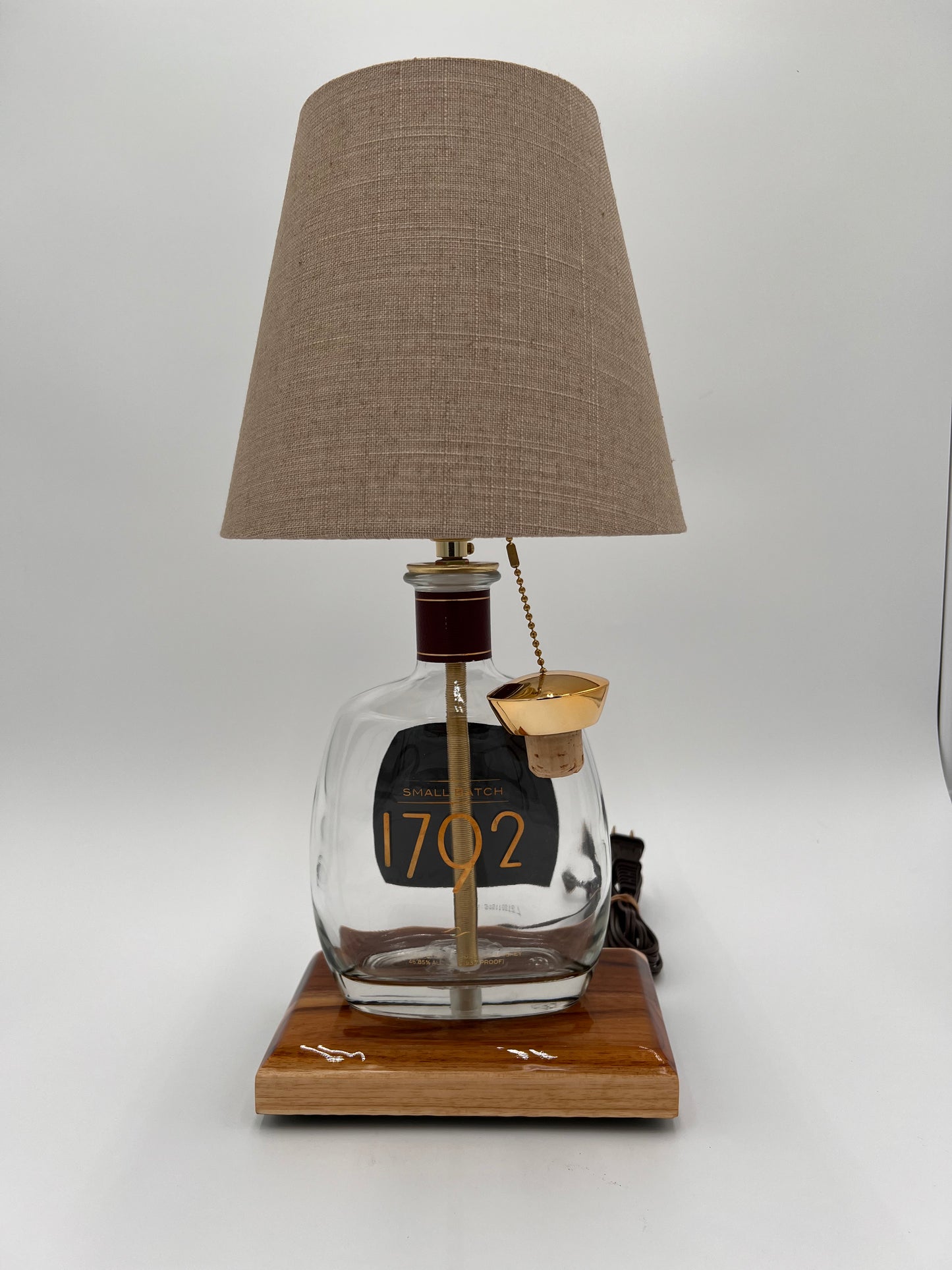 1792 Bourbon Bottle Lamp