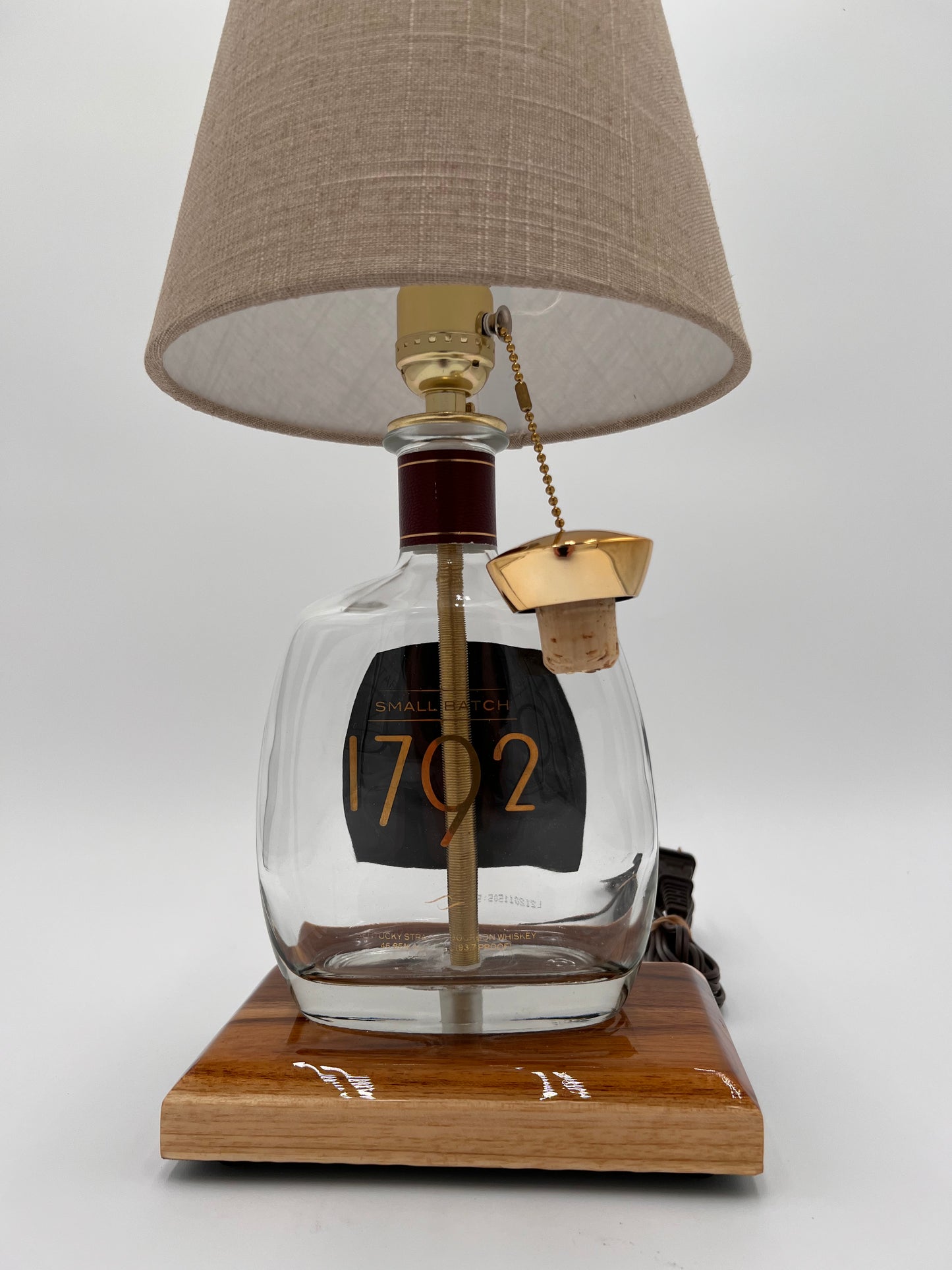 1792 Bourbon Bottle Lamp