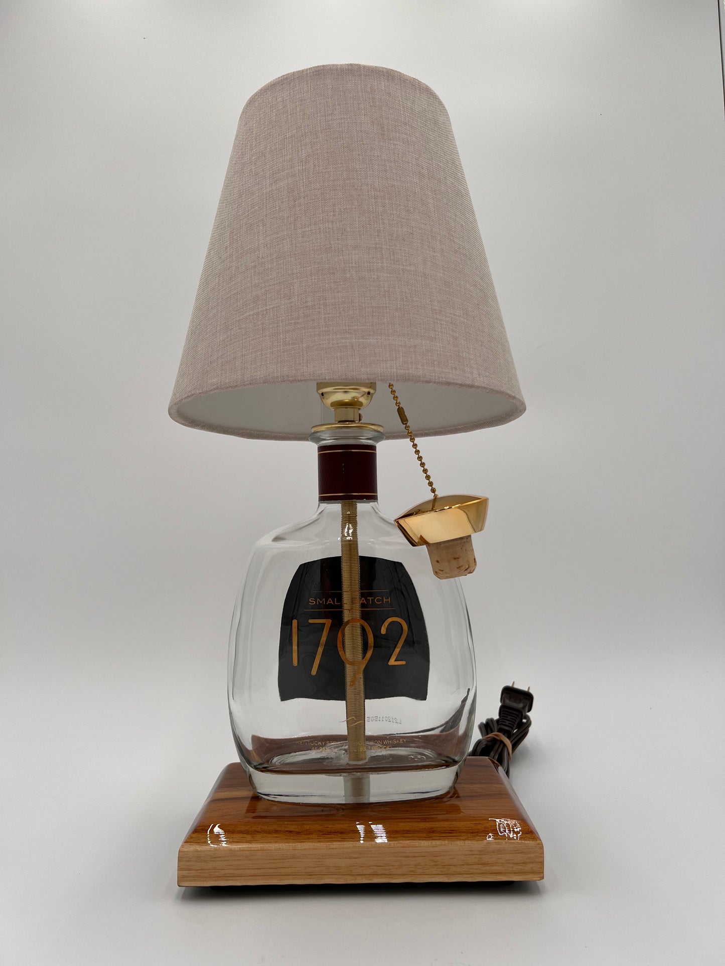 1792 Bourbon Bottle Lamp