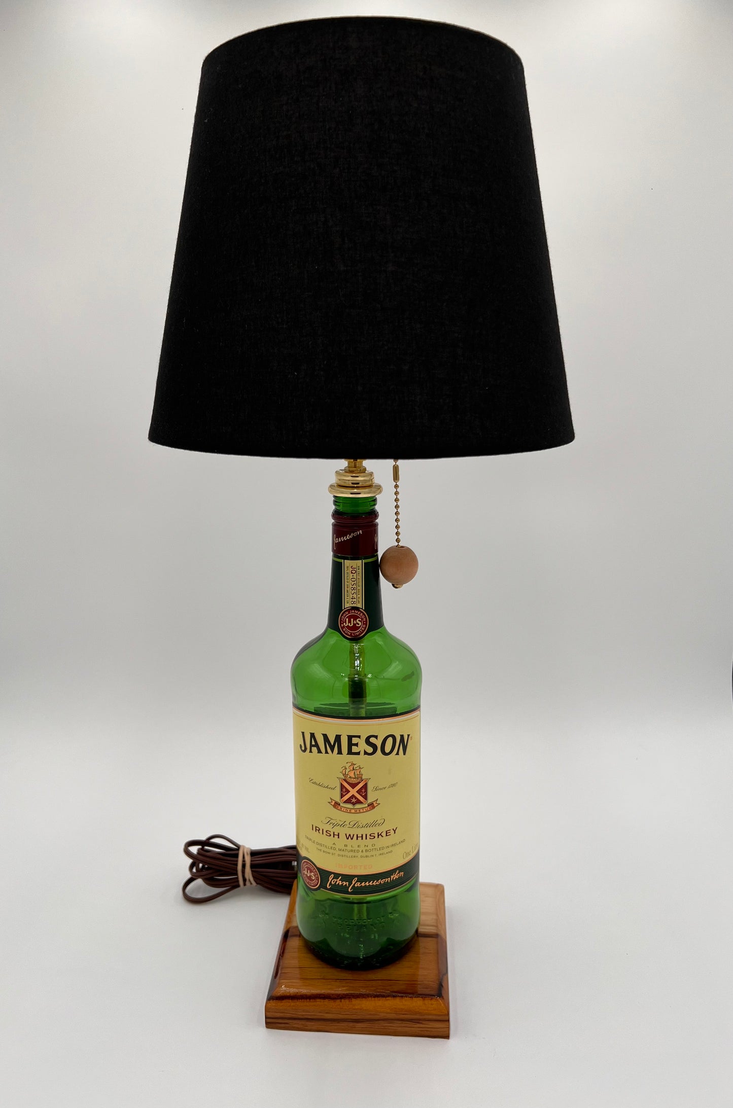 Jameson Bourbon Bottle Lamp