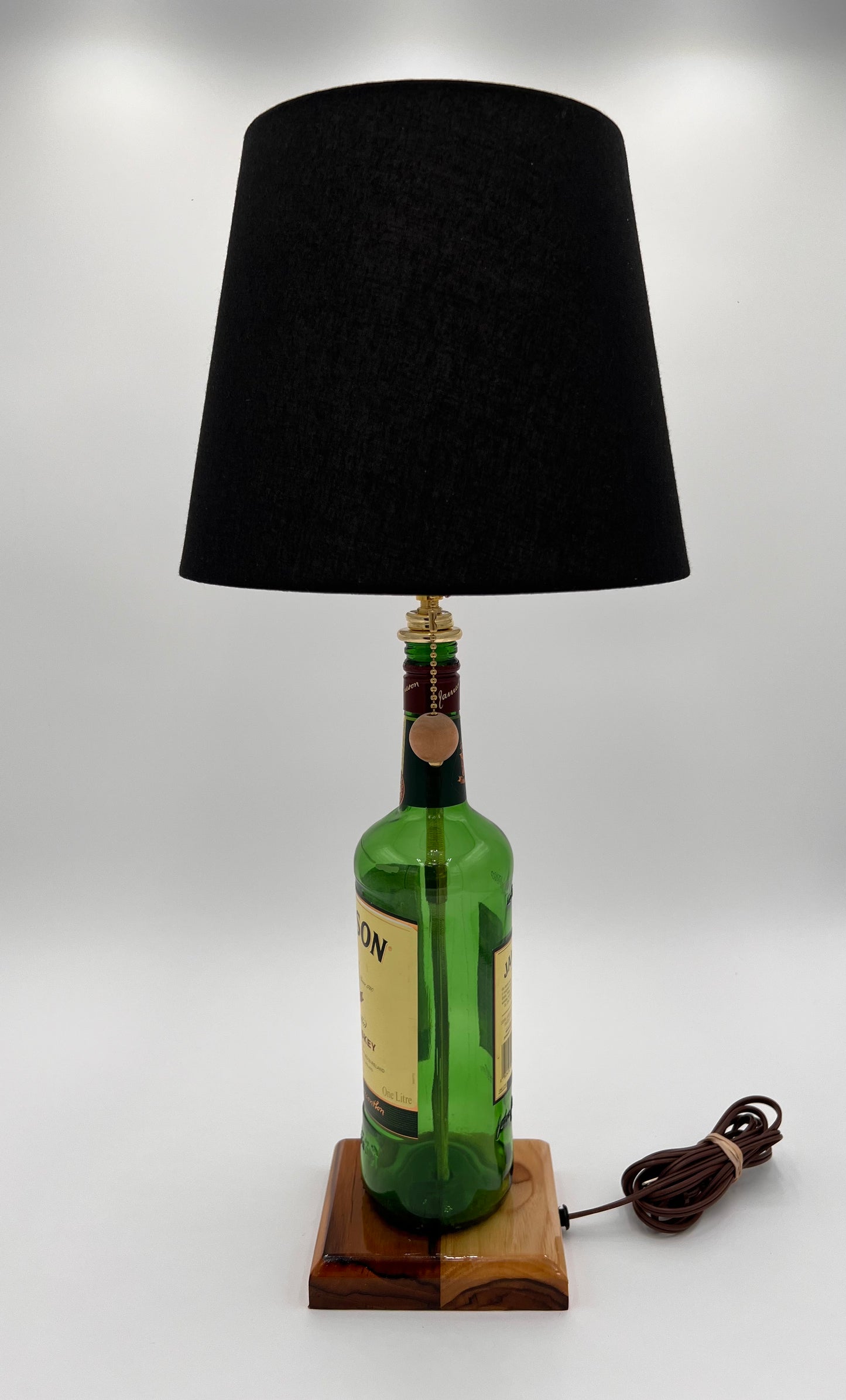 Jameson Bourbon Bottle Lamp