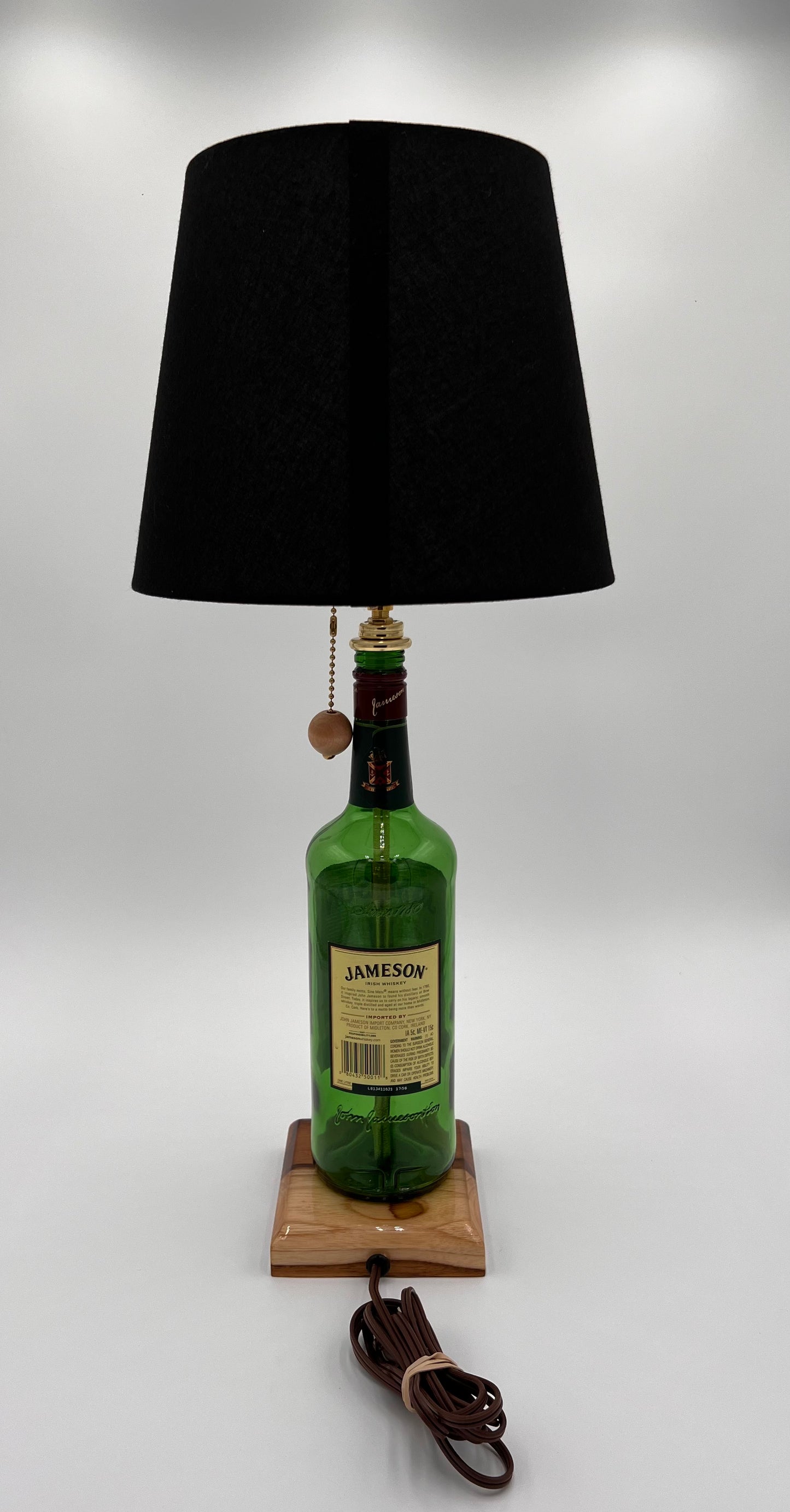 Jameson Bourbon Bottle Lamp