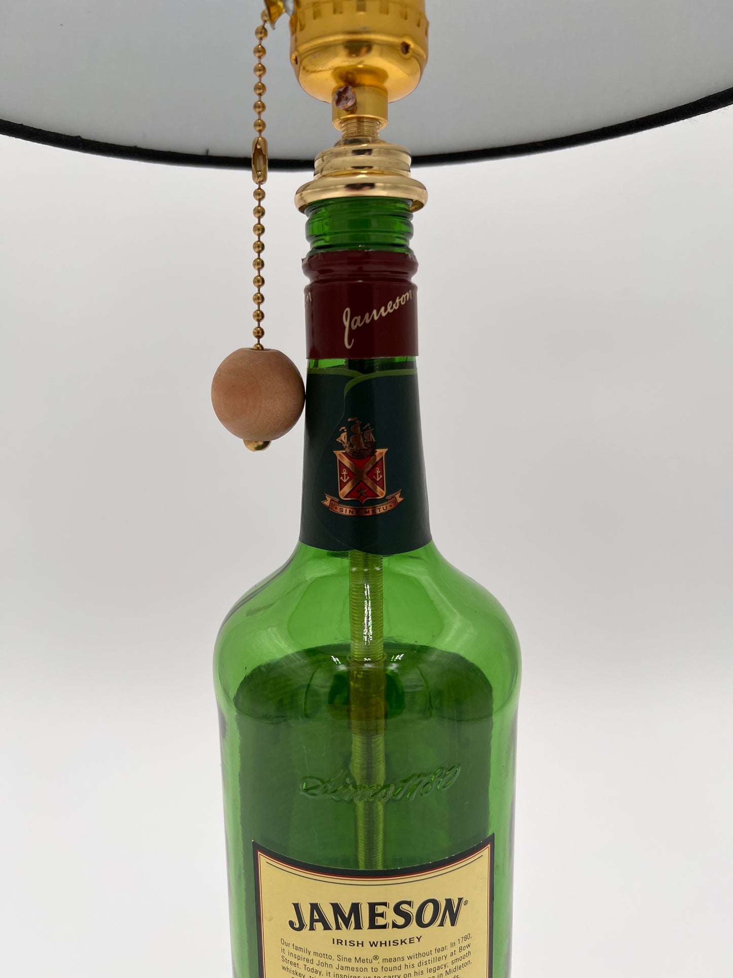 Jameson Bourbon Bottle Lamp