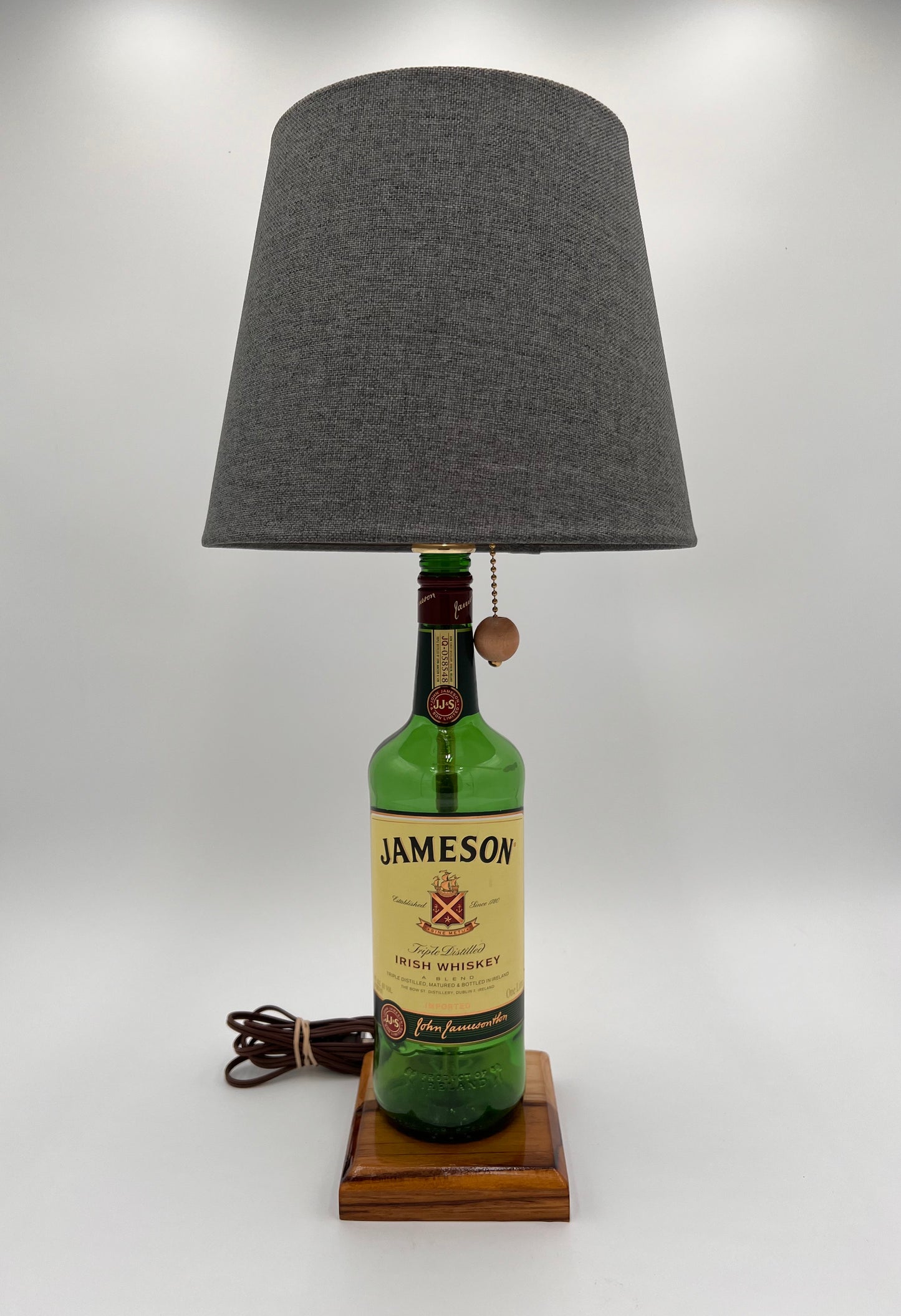 Jameson Bourbon Bottle Lamp