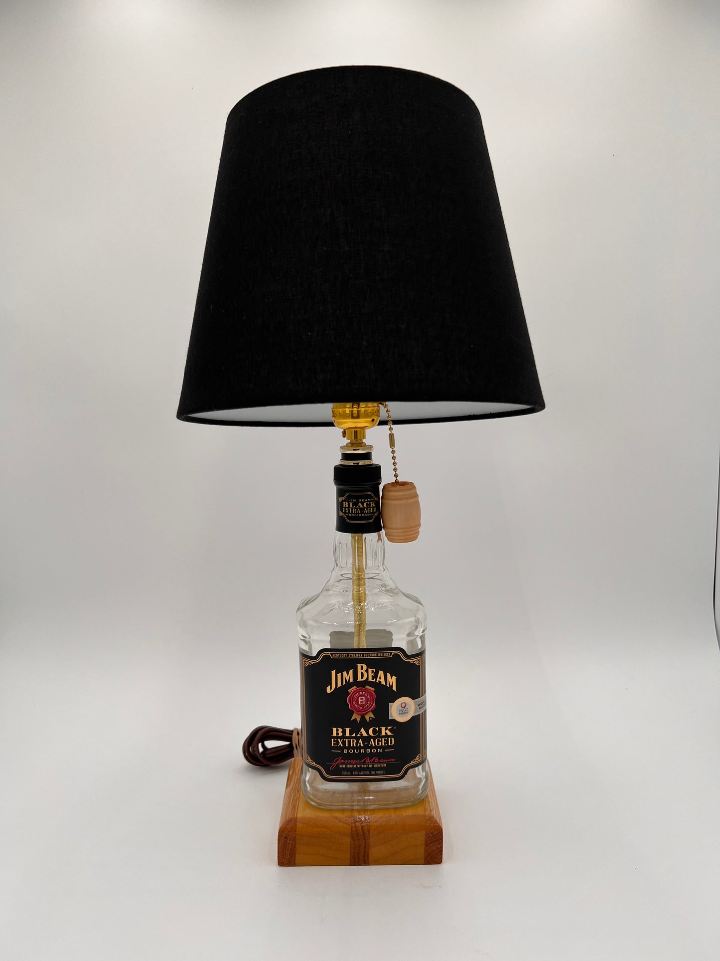 Jim Beam Bourbon Bottle Lamp