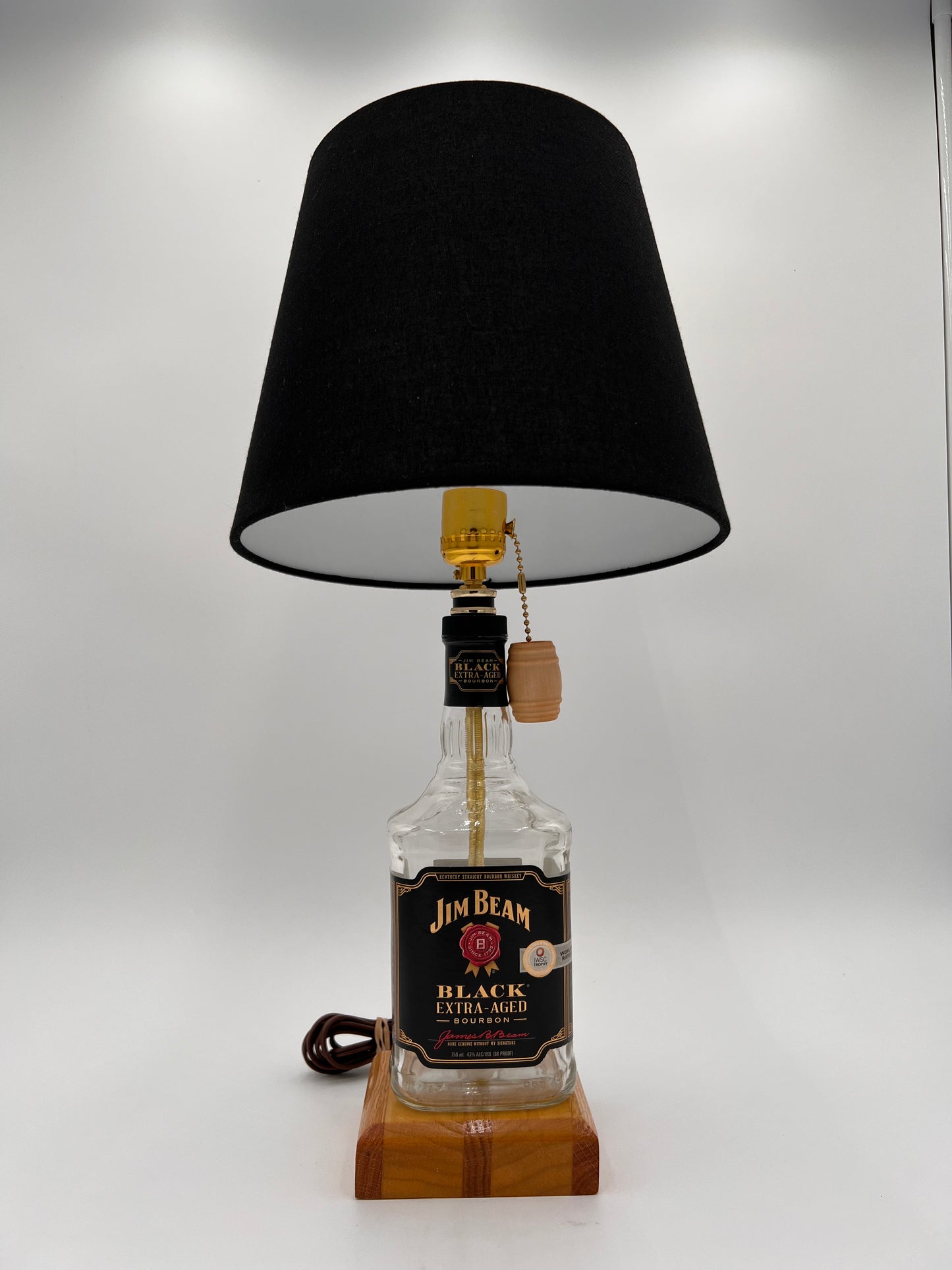 Jim Beam Bourbon Bottle Lamp