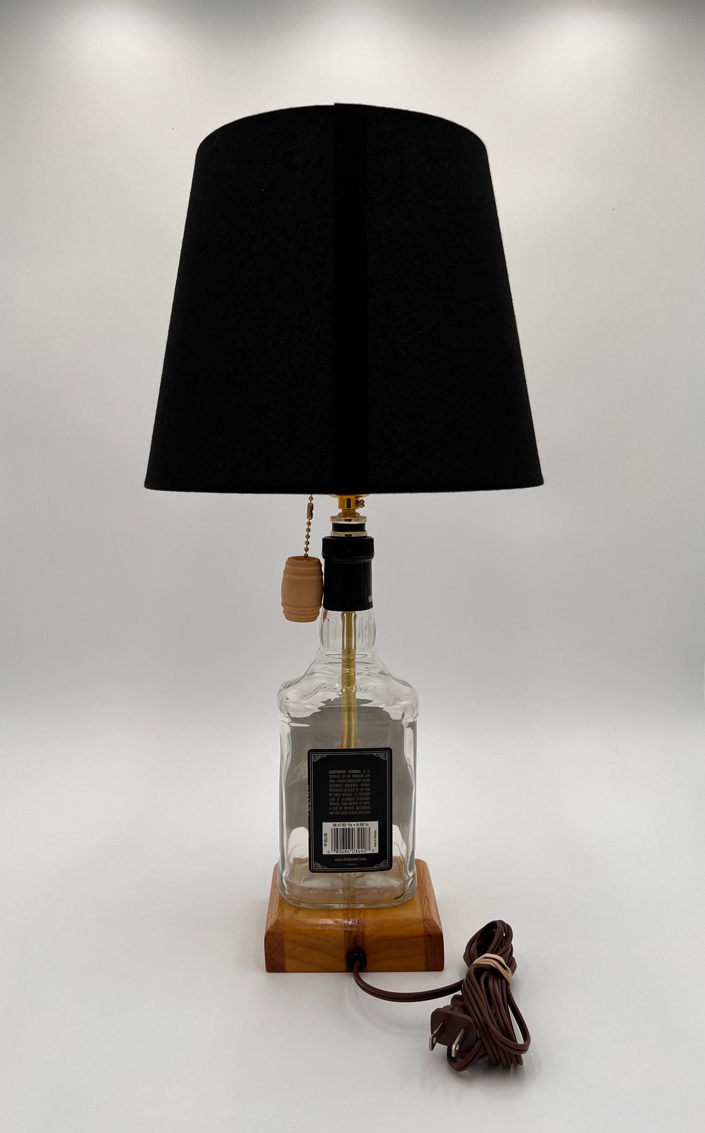 Jim Beam Bourbon Bottle Lamp