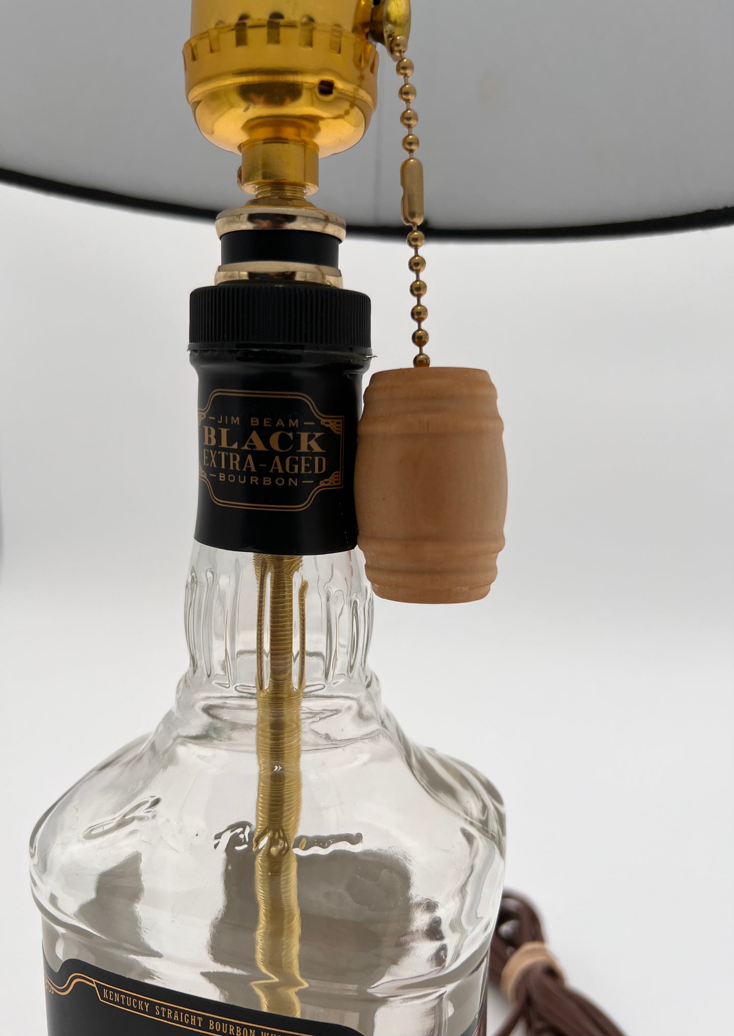 Jim Beam Bourbon Bottle Lamp