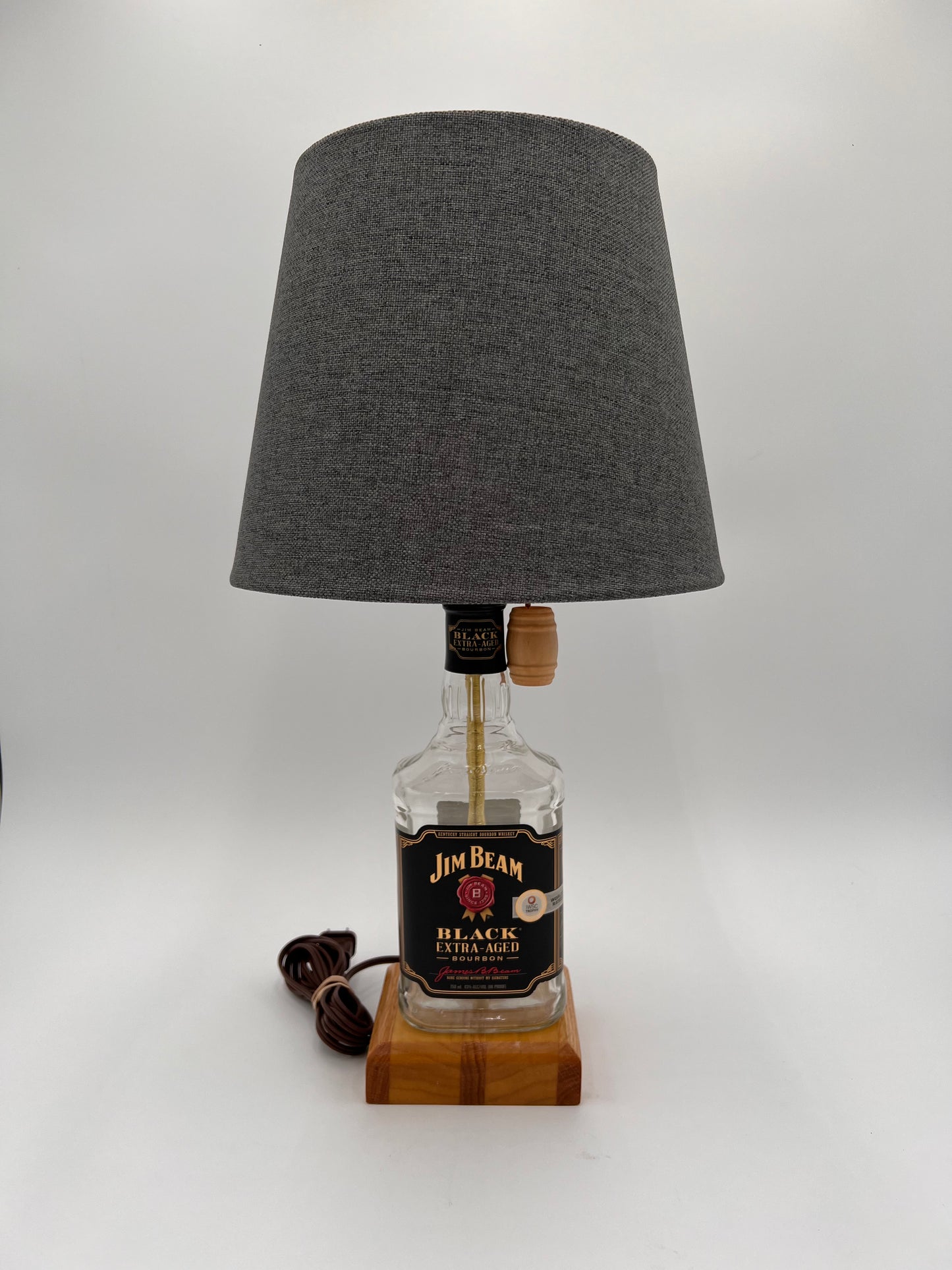 Jim Beam Bourbon Bottle Lamp