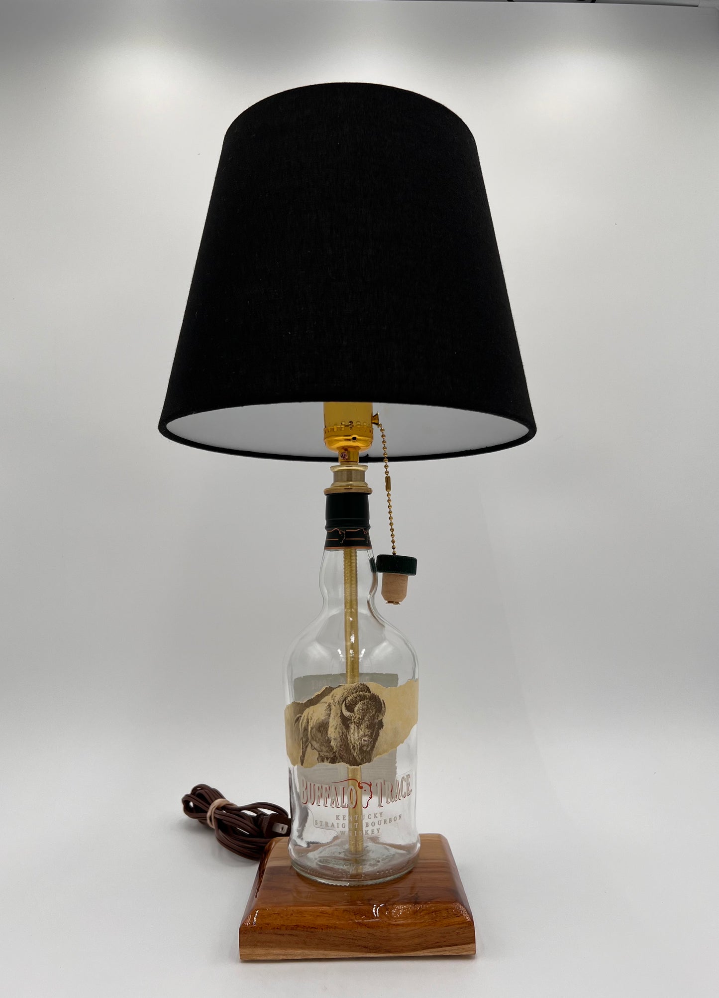 Buffalo Trace Bourbon Bottle Lamp