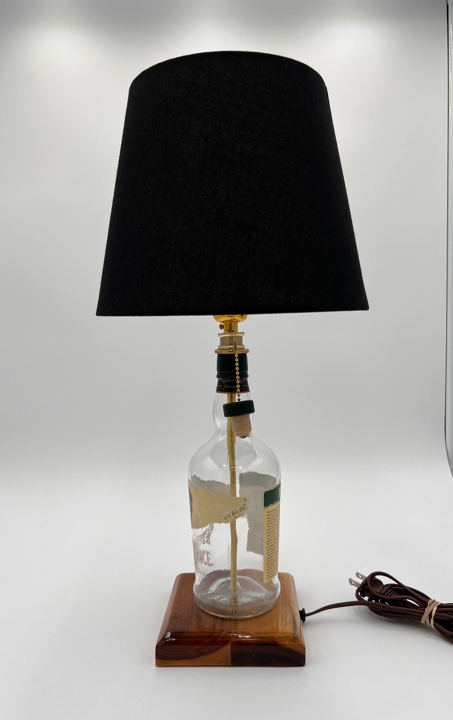 Buffalo Trace Bourbon Bottle Lamp