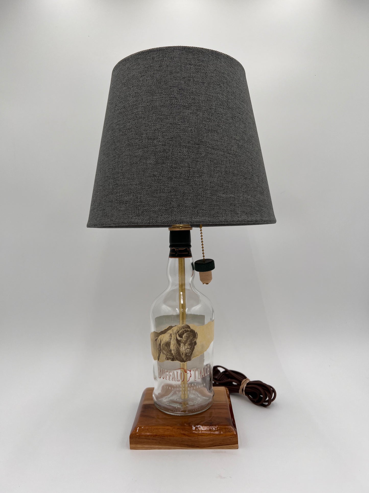 Buffalo Trace Bourbon Bottle Lamp