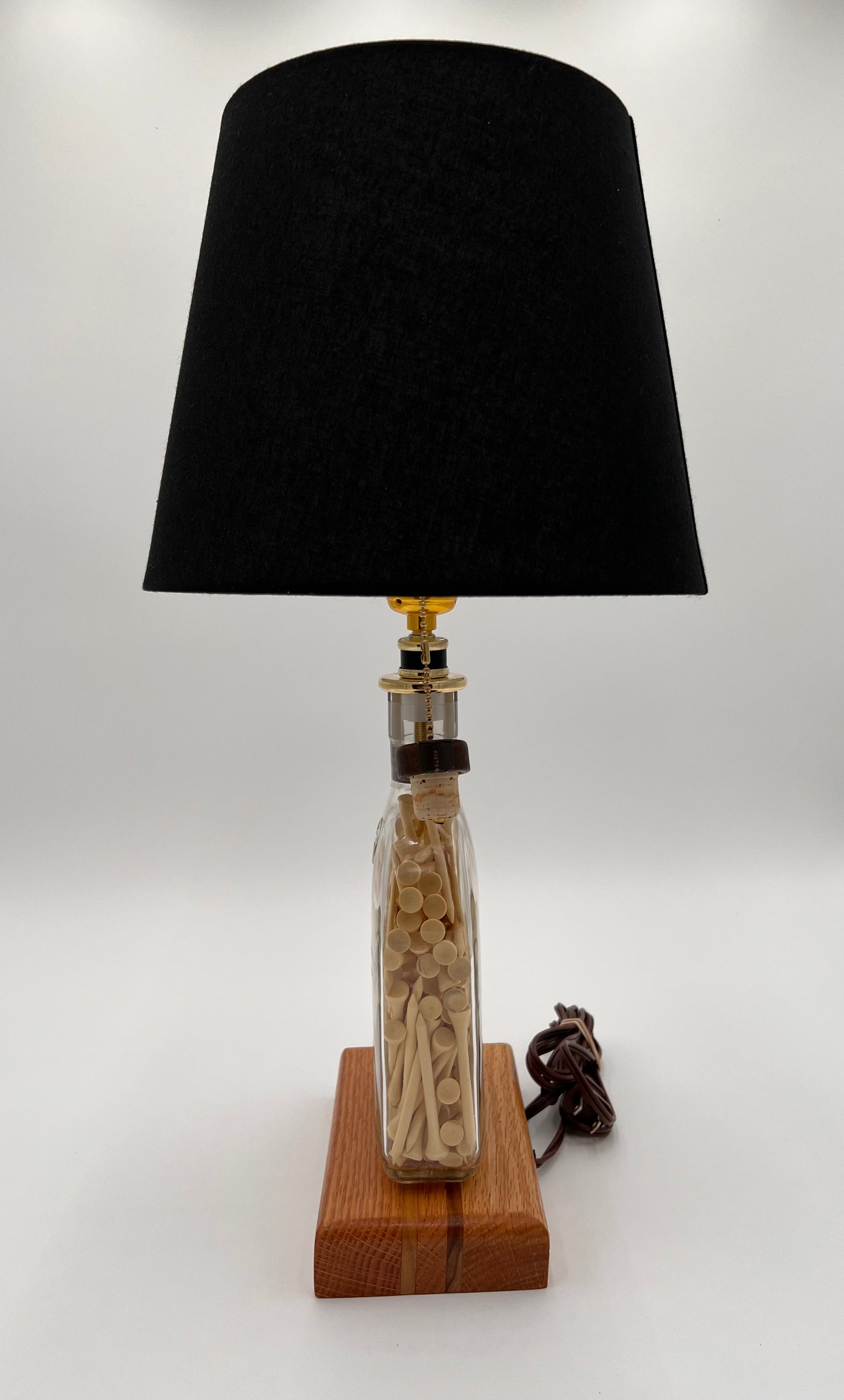 Woodford Reserve Golf Tee Bourbon Bottle Lamp