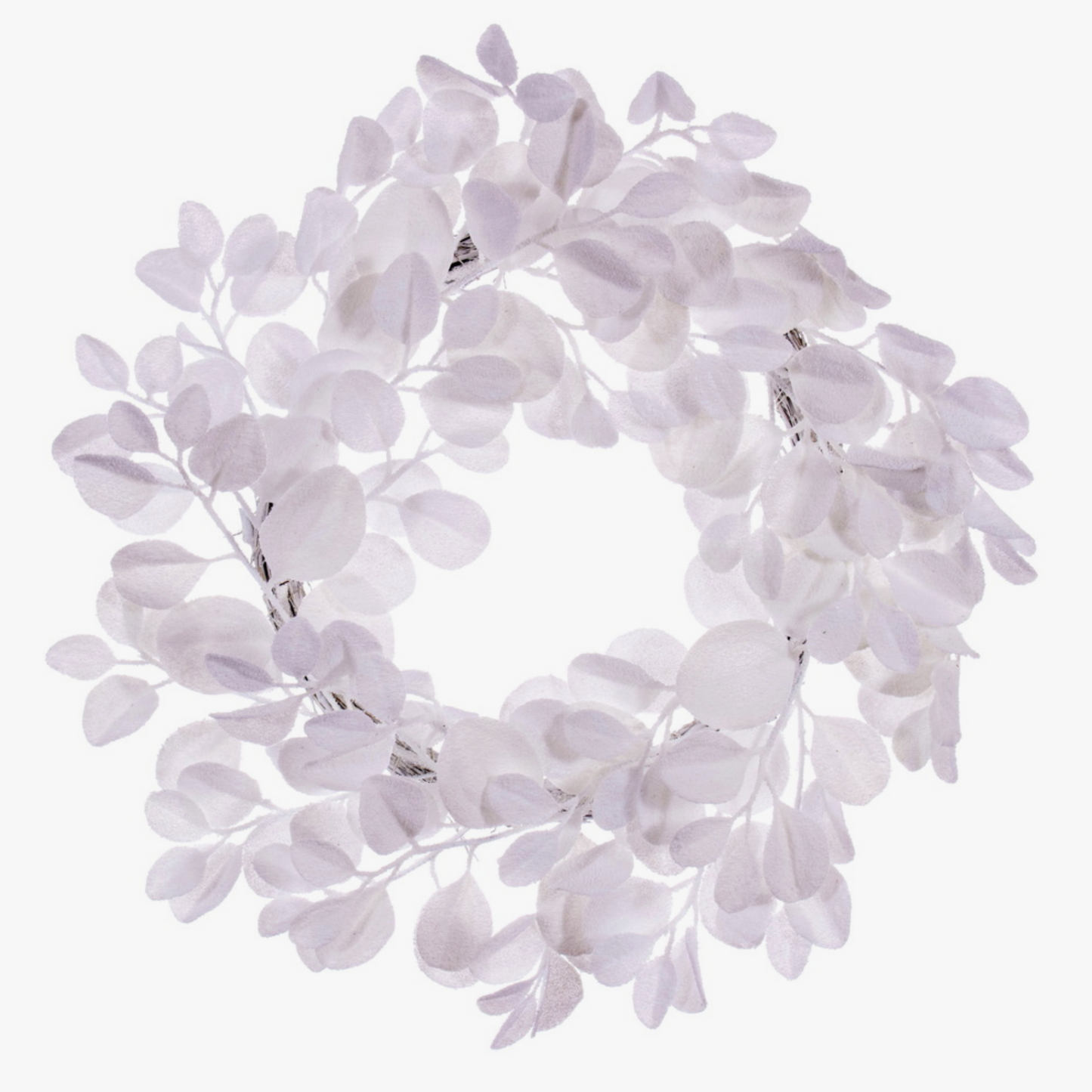 White Dogwood Snowy Wreath 24”