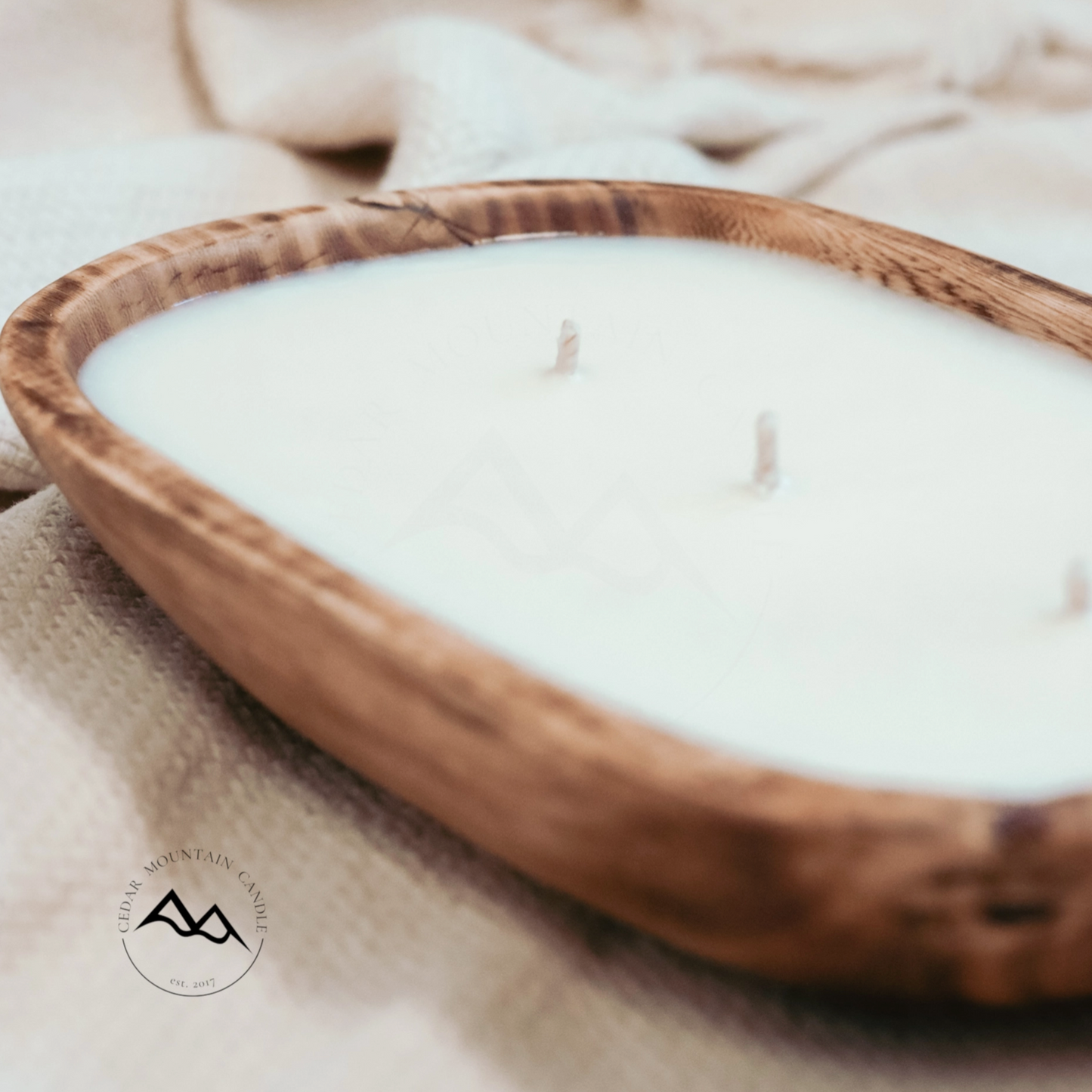 Cedar Mountain Dough Bowl Candle