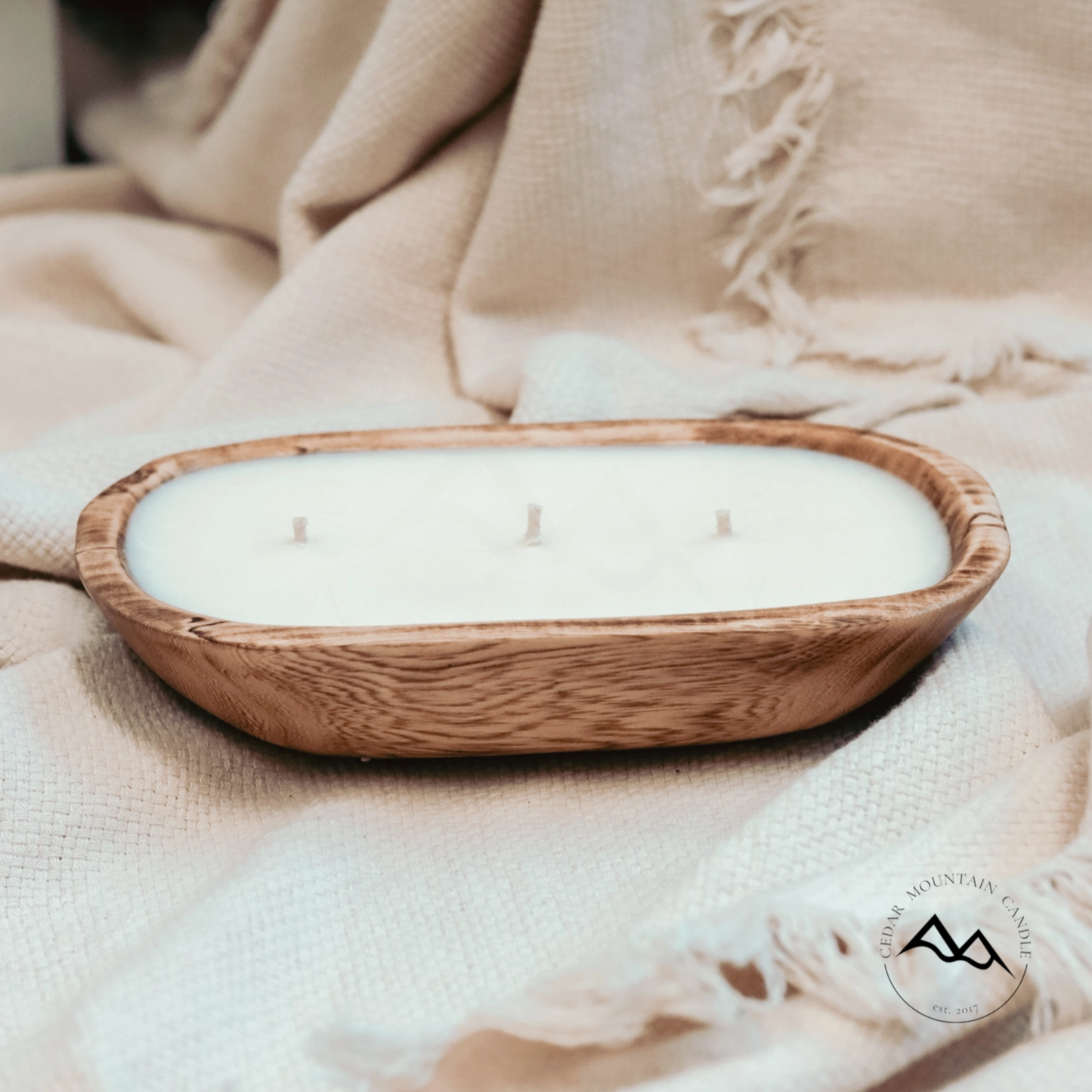 Cedar Mountain Dough Bowl Candle