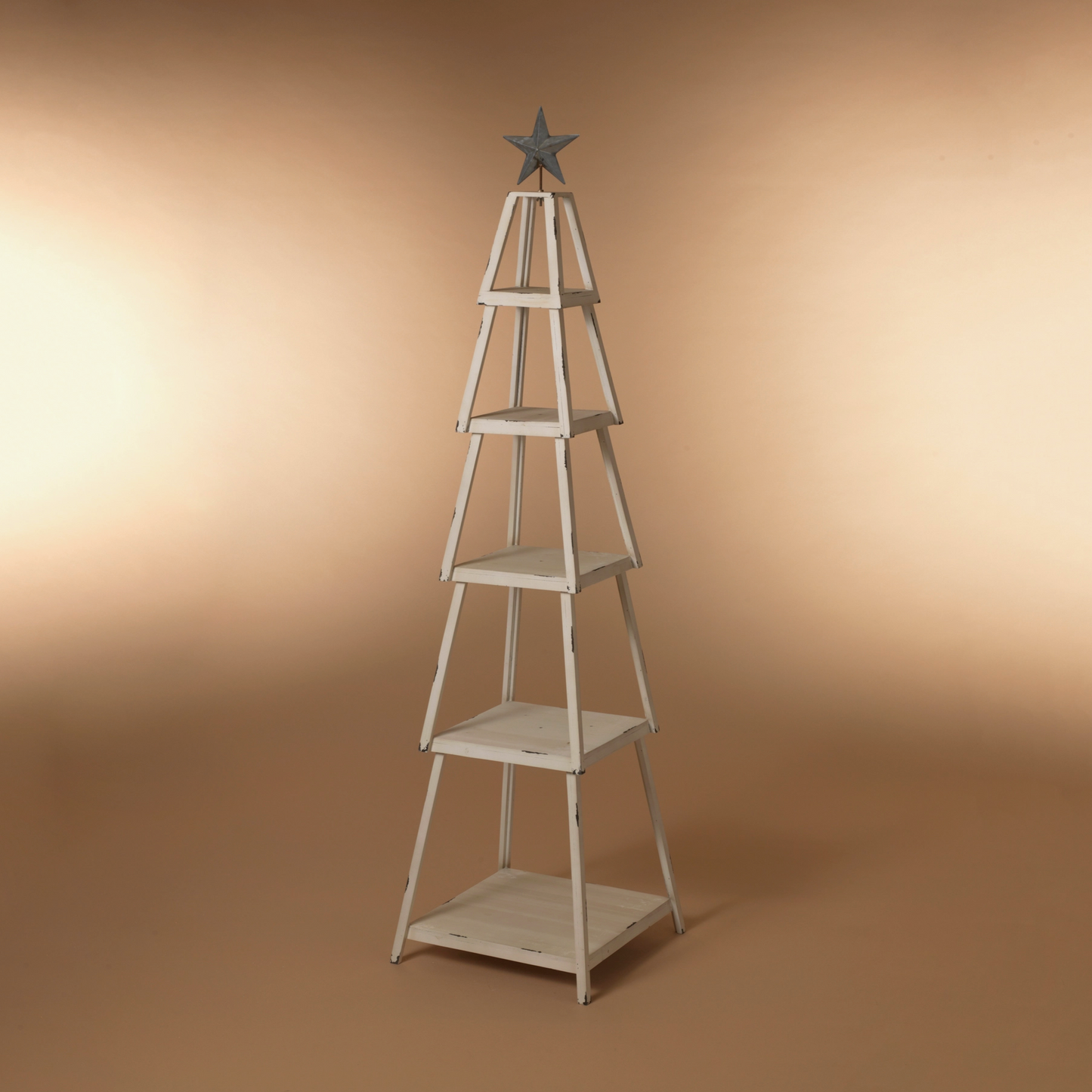 Holiday Tree Stand with 5 Shelves