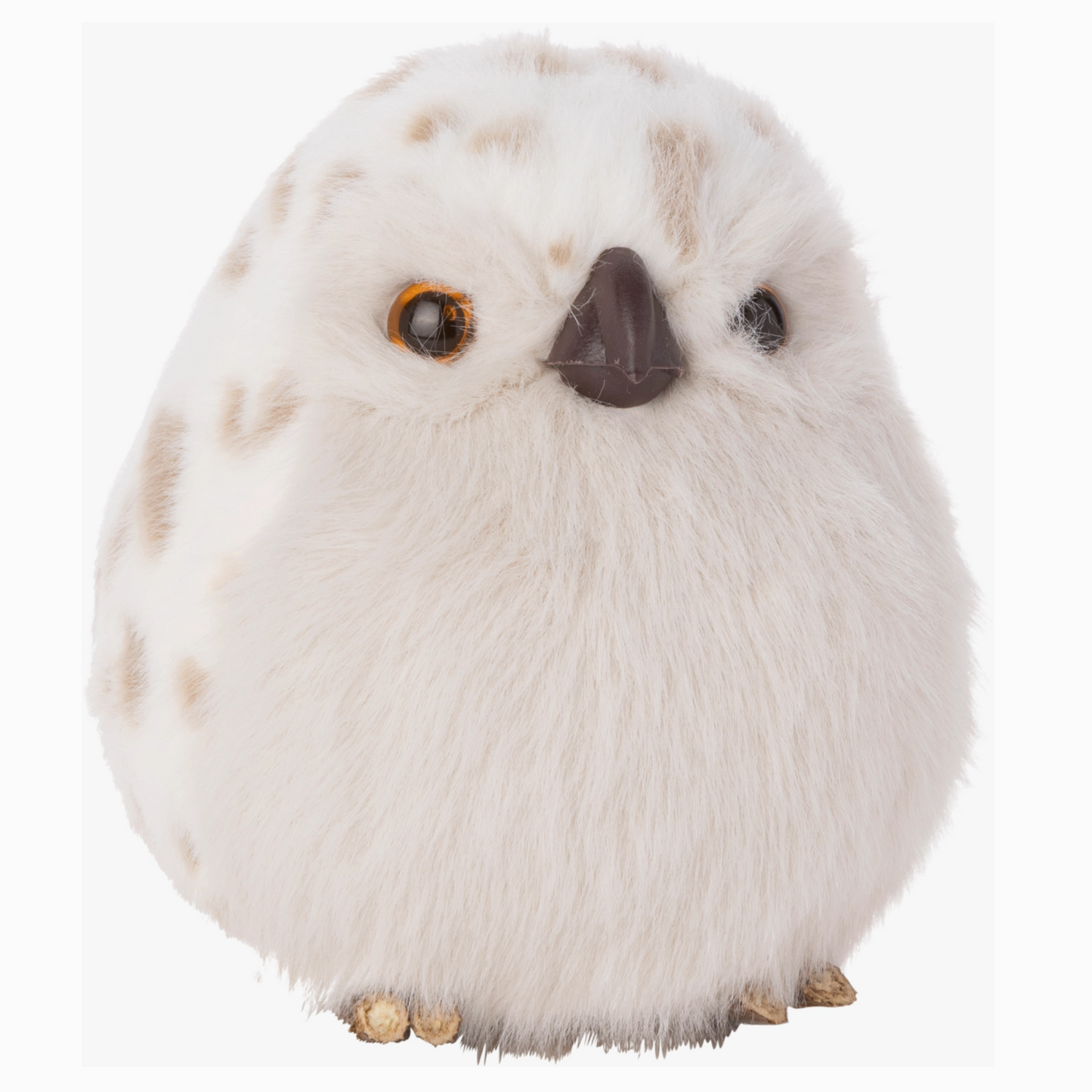 White Spotted Owl - Fluffy and Soft