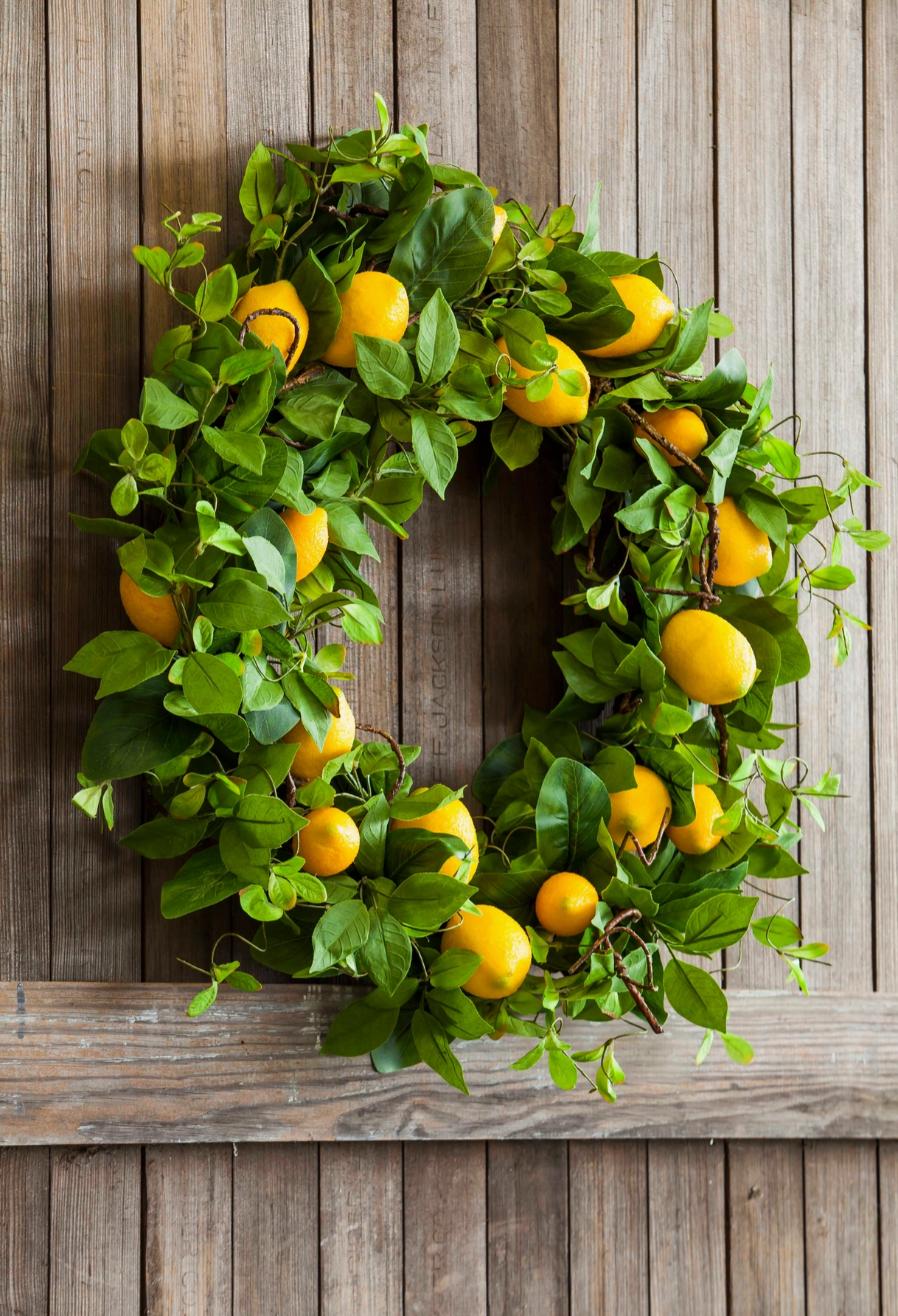 Lemon Wreath