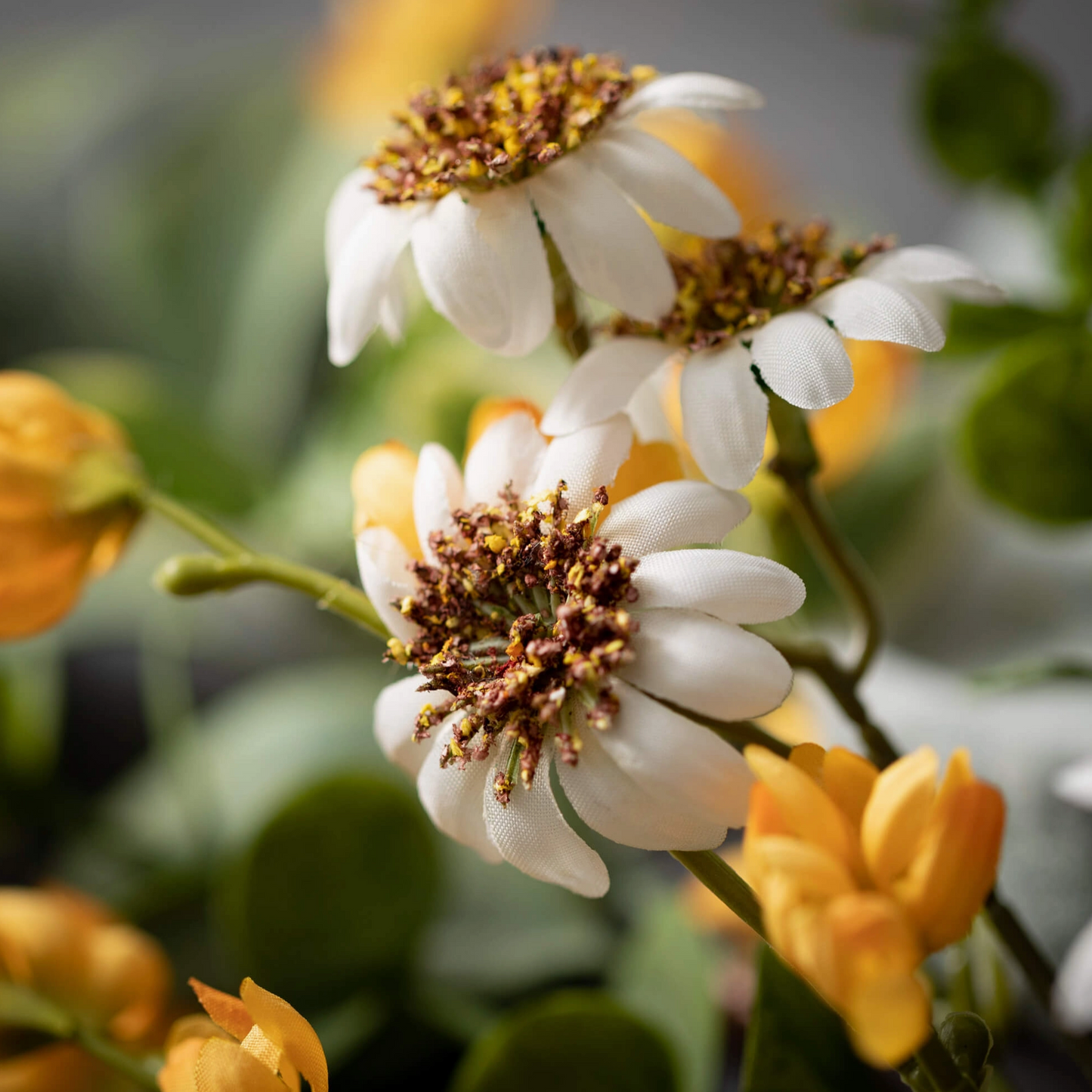 Daisy and Marigold Wreath