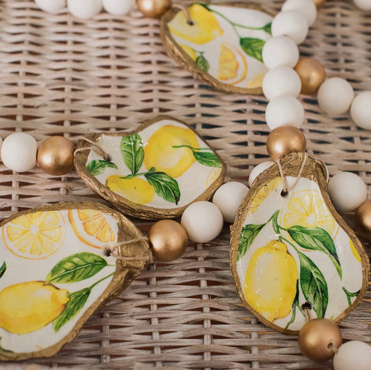 Lemonade Gilded Oyster Garland