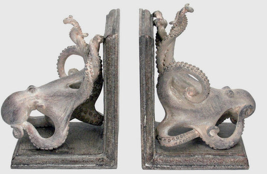 Octopus Bookends Set